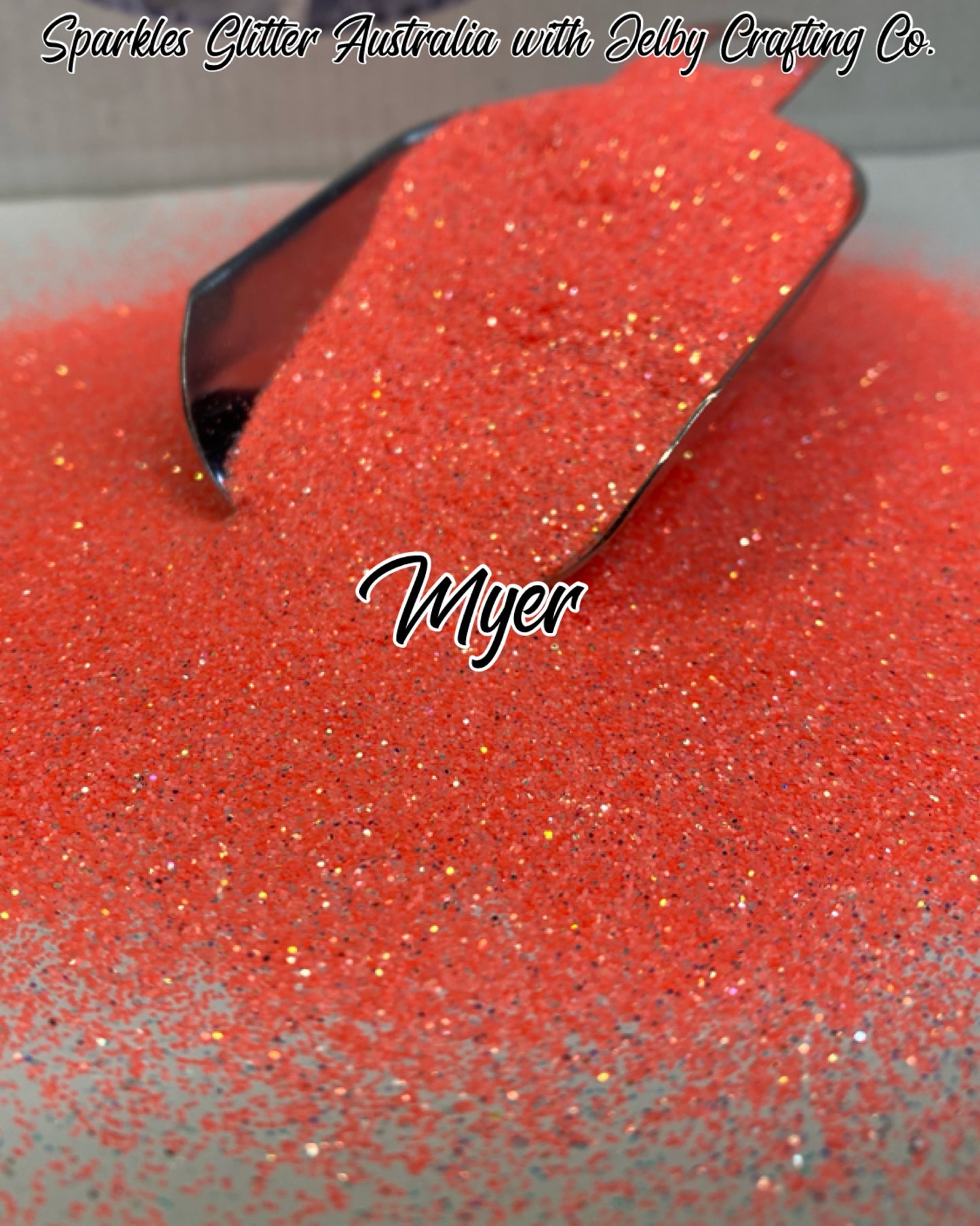 Myer | Red-Orange Custom Mixed Fine Cut Glitter