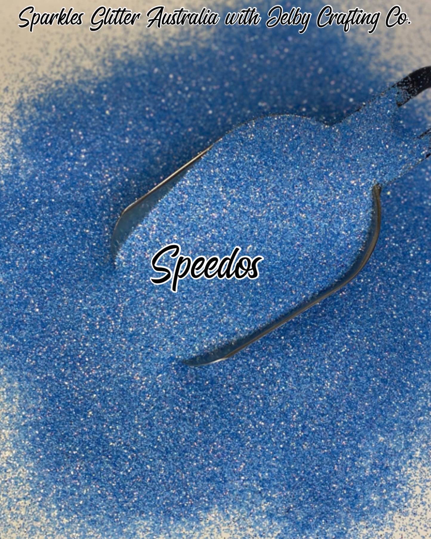 Speedos | Blue Custom Mixed Fine Cut Glitter