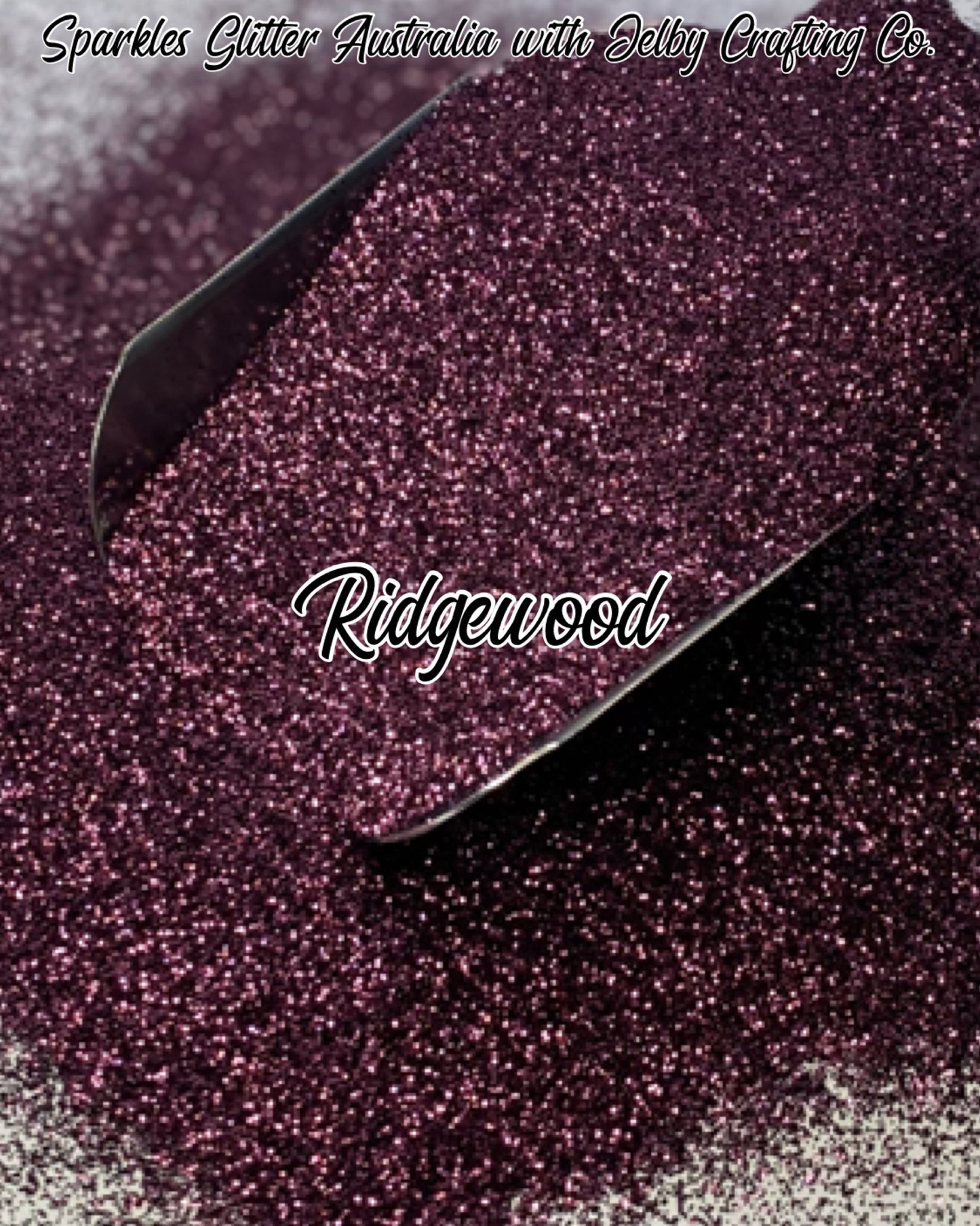 Ridgewood | Metallic Fine Cut Maroon Brown Glitter