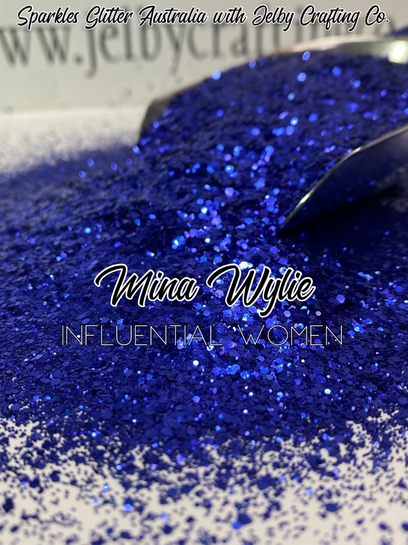 Mina Wylie | Blue Custom Mixed Small Chunky Glitter