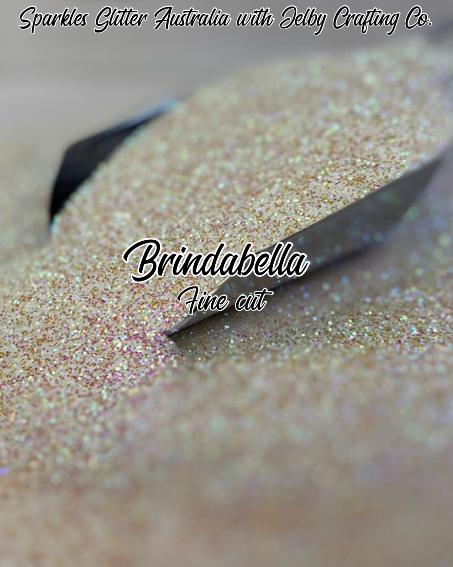 Brindabella | Fine Cut White Opal Glitter