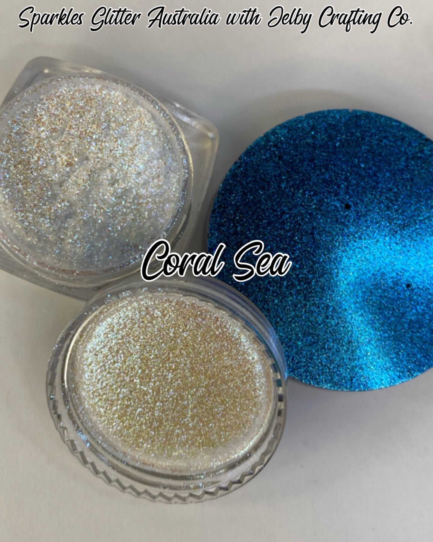 Coral Sea | Large Cut Chameleon Colour Shift Mica Pigment