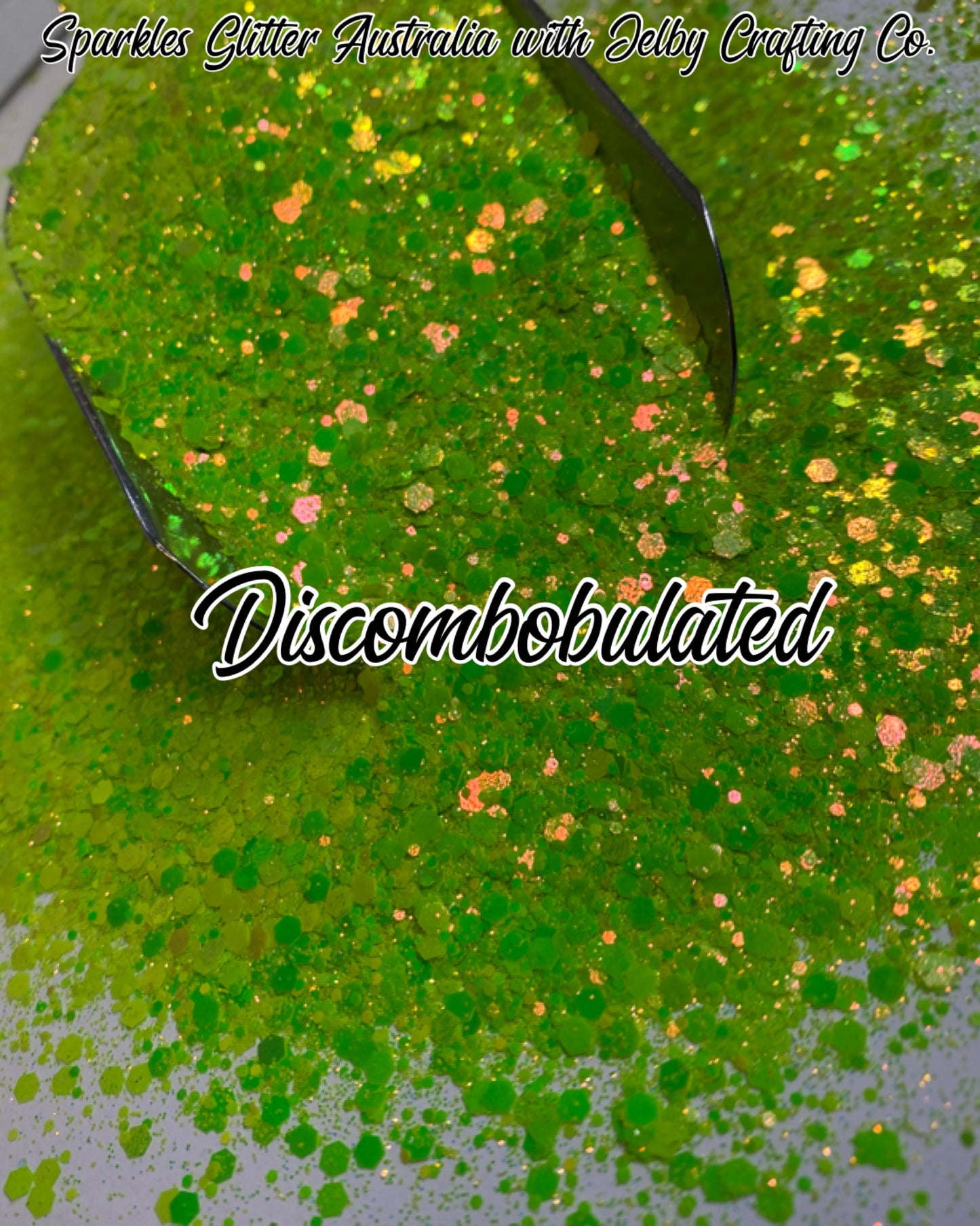 Discombobulated | Yellow Opal Opaque Chunky Glitter