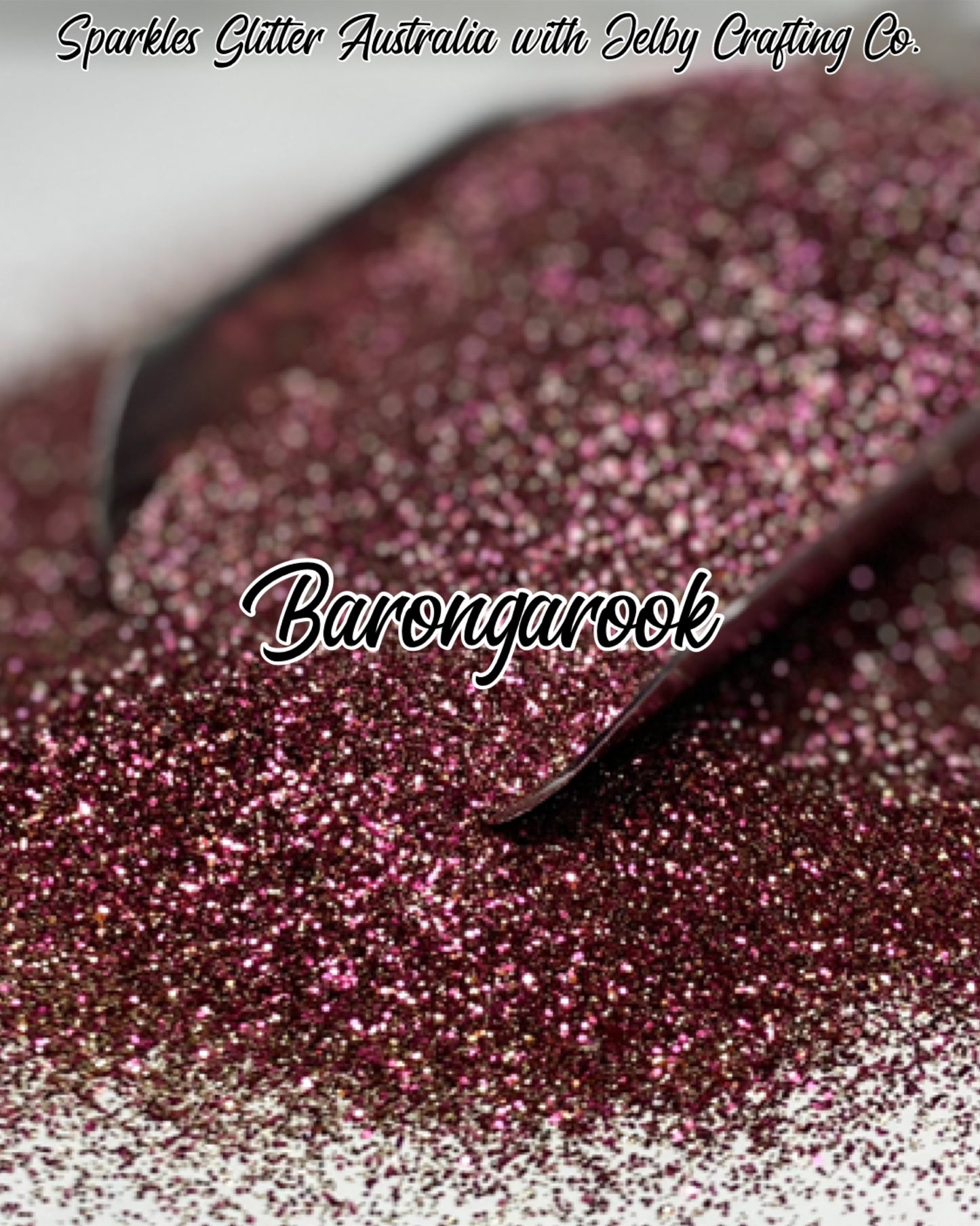 Barongarook | Custom Mixed Red Gold Glitter