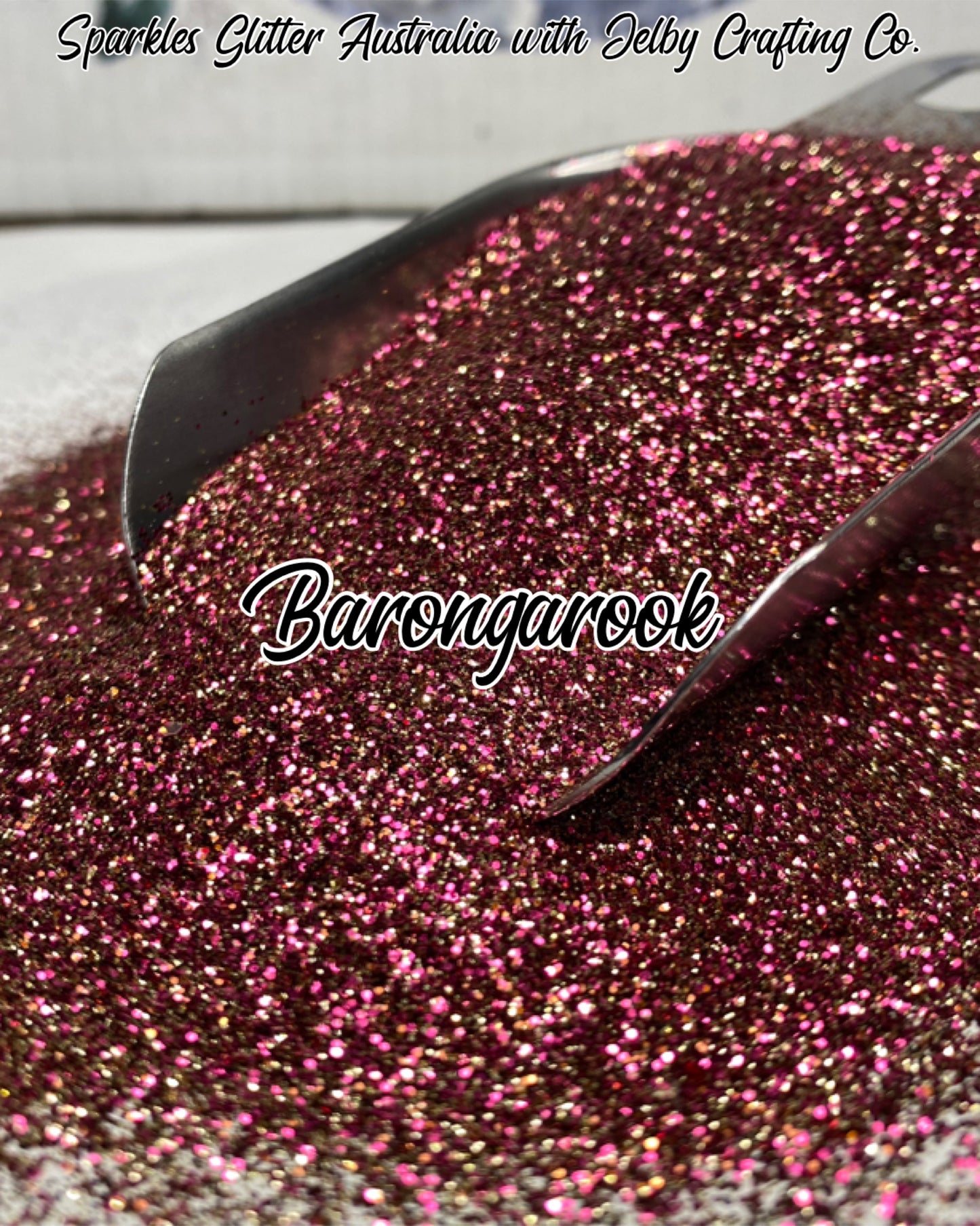 Barongarook | Custom Mixed Red Gold Glitter
