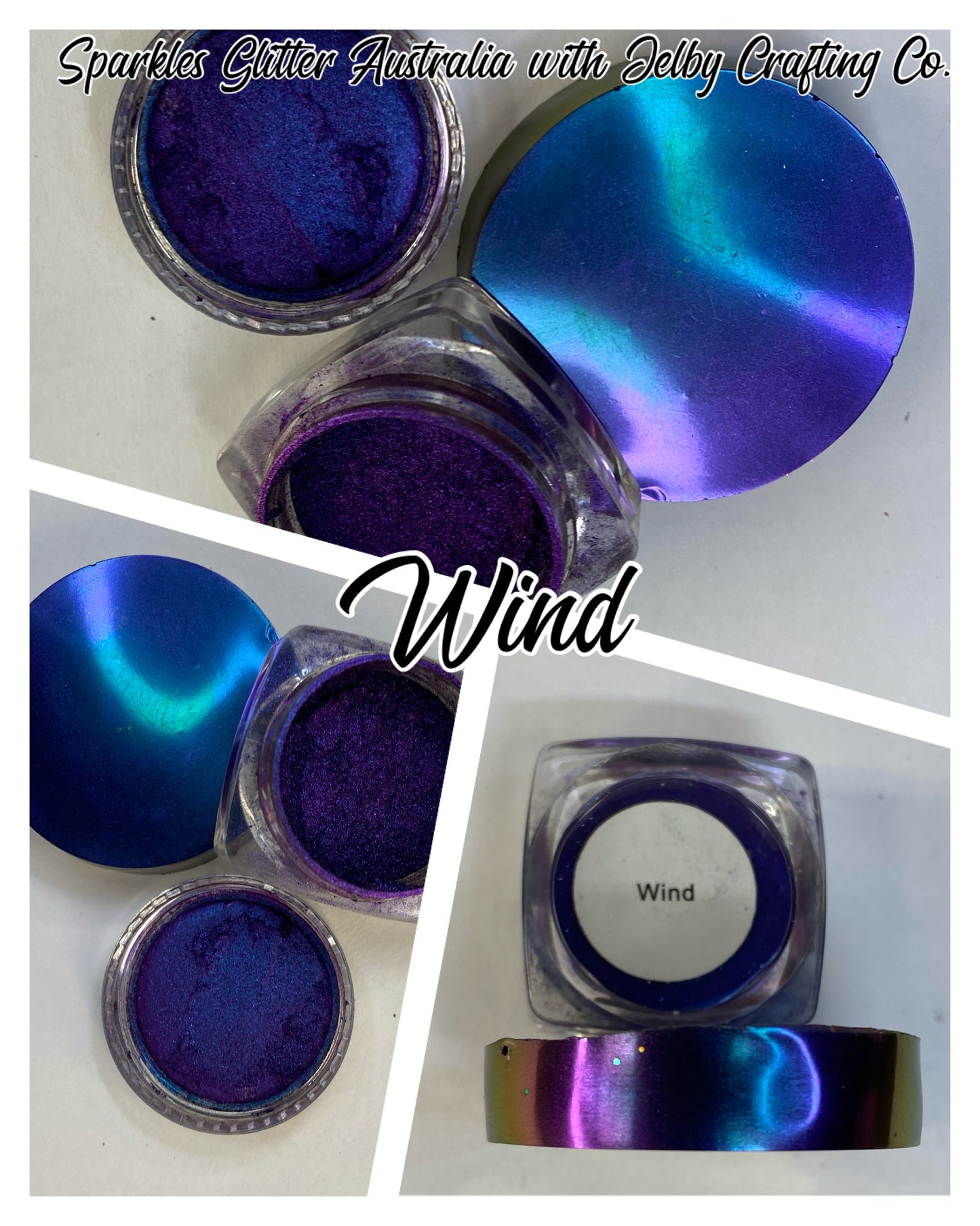 Wind | Chrome Colour Shift Mica Pigment