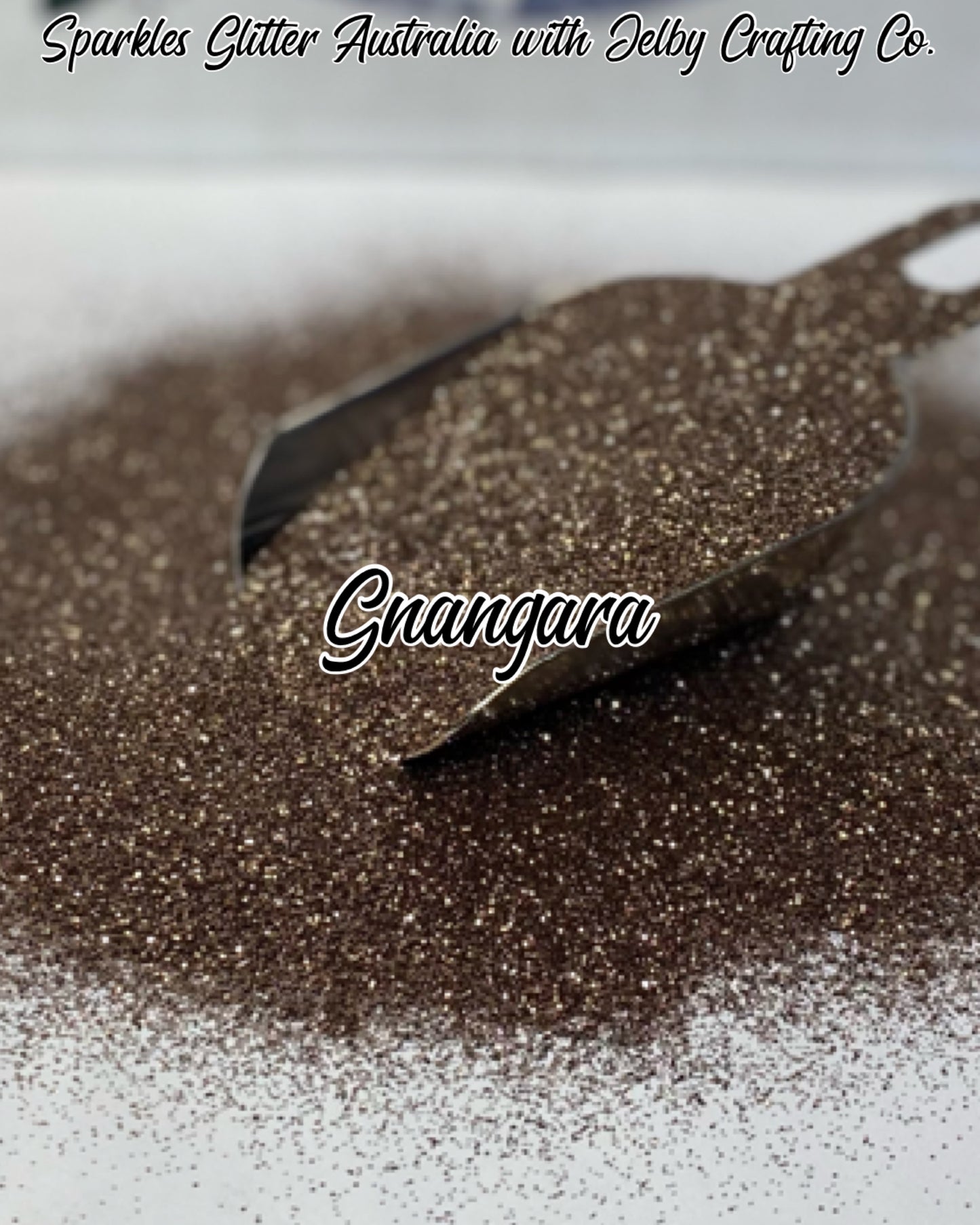 Gnangara | Metallic Fine Cut Brown Glitter