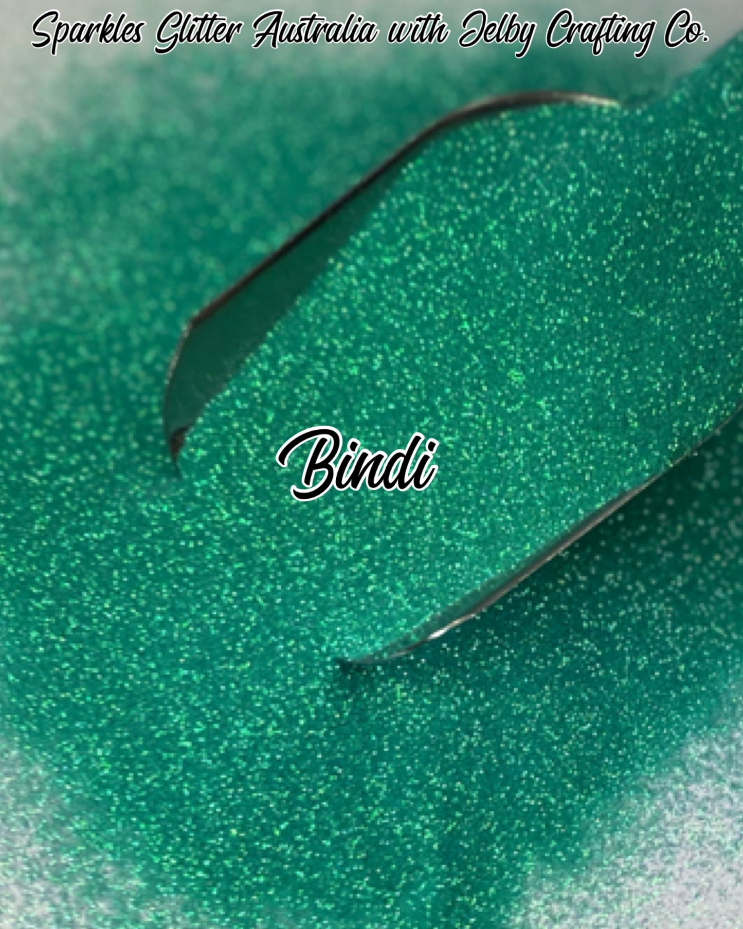 Bindi | Iridescent Green Ultrafine Glitter
