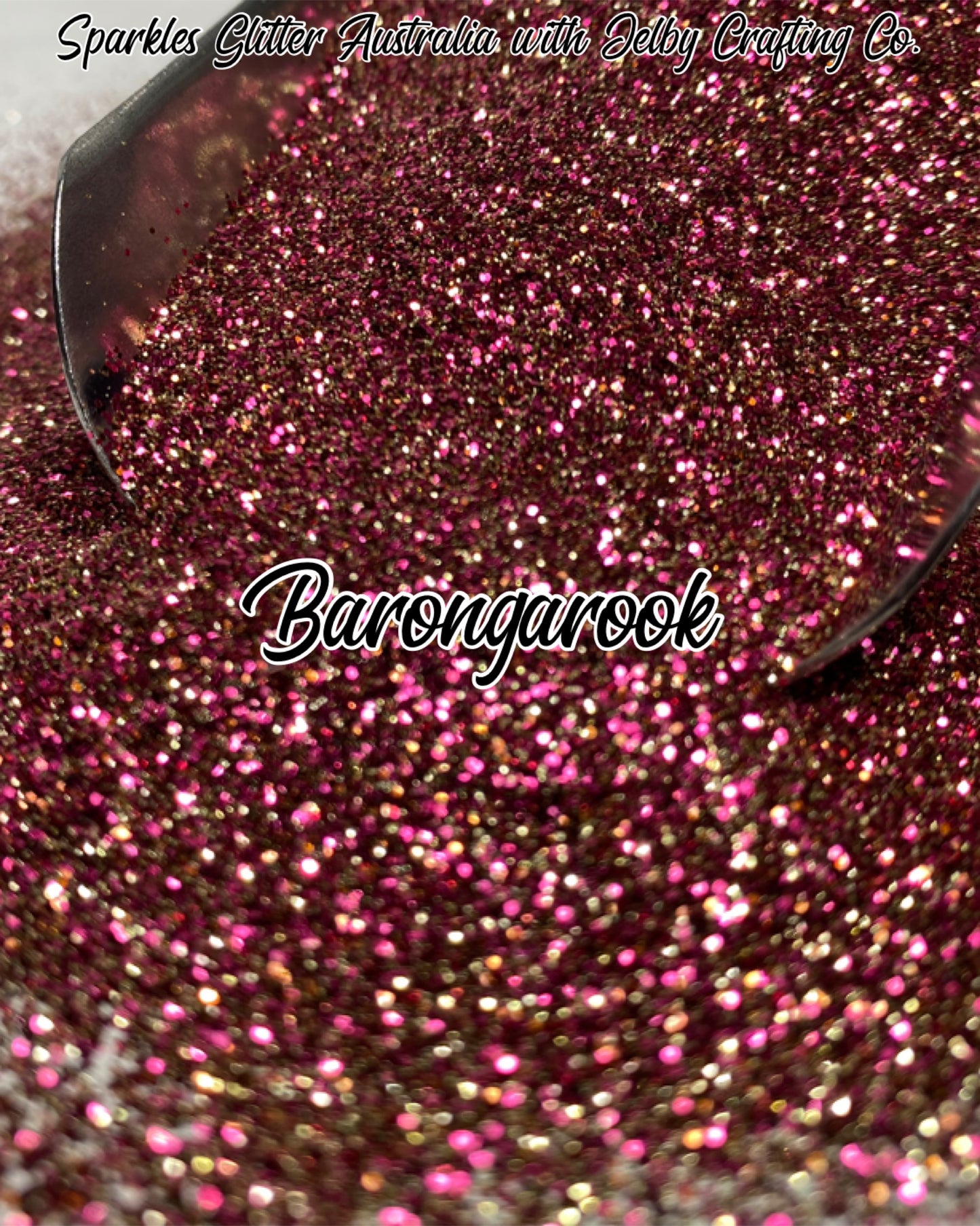Barongarook | Custom Mixed Red Gold Glitter