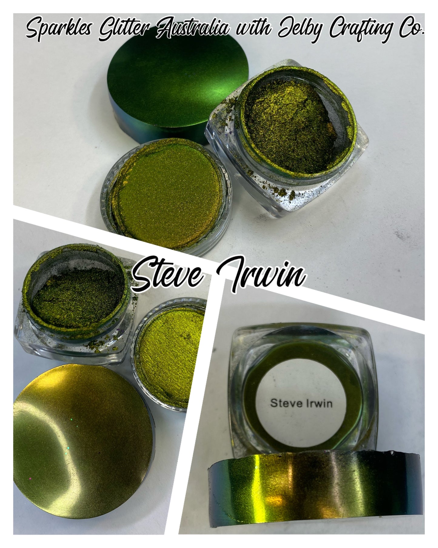 Steve Irwin | Chrome Colour Shift Mica Pigment