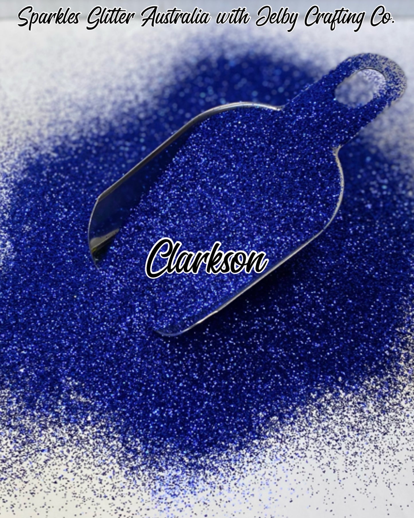 Clarkson | Metallic Fine Cut Blue Glitter