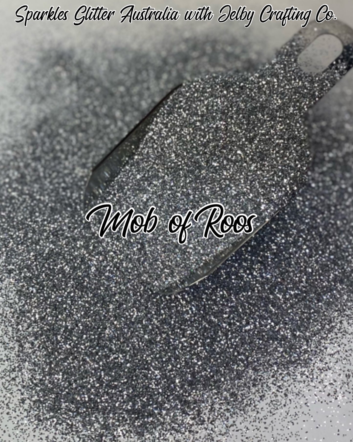 Mob of Roos | Silver Fine Cut Metallic Glitter