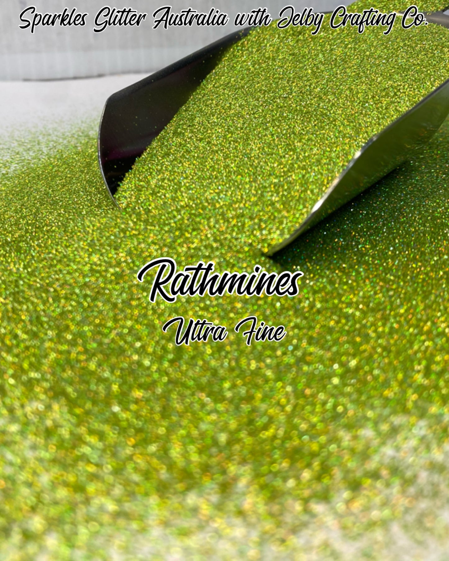 Rathmines | Ultra Fine Holographic Green Glitter