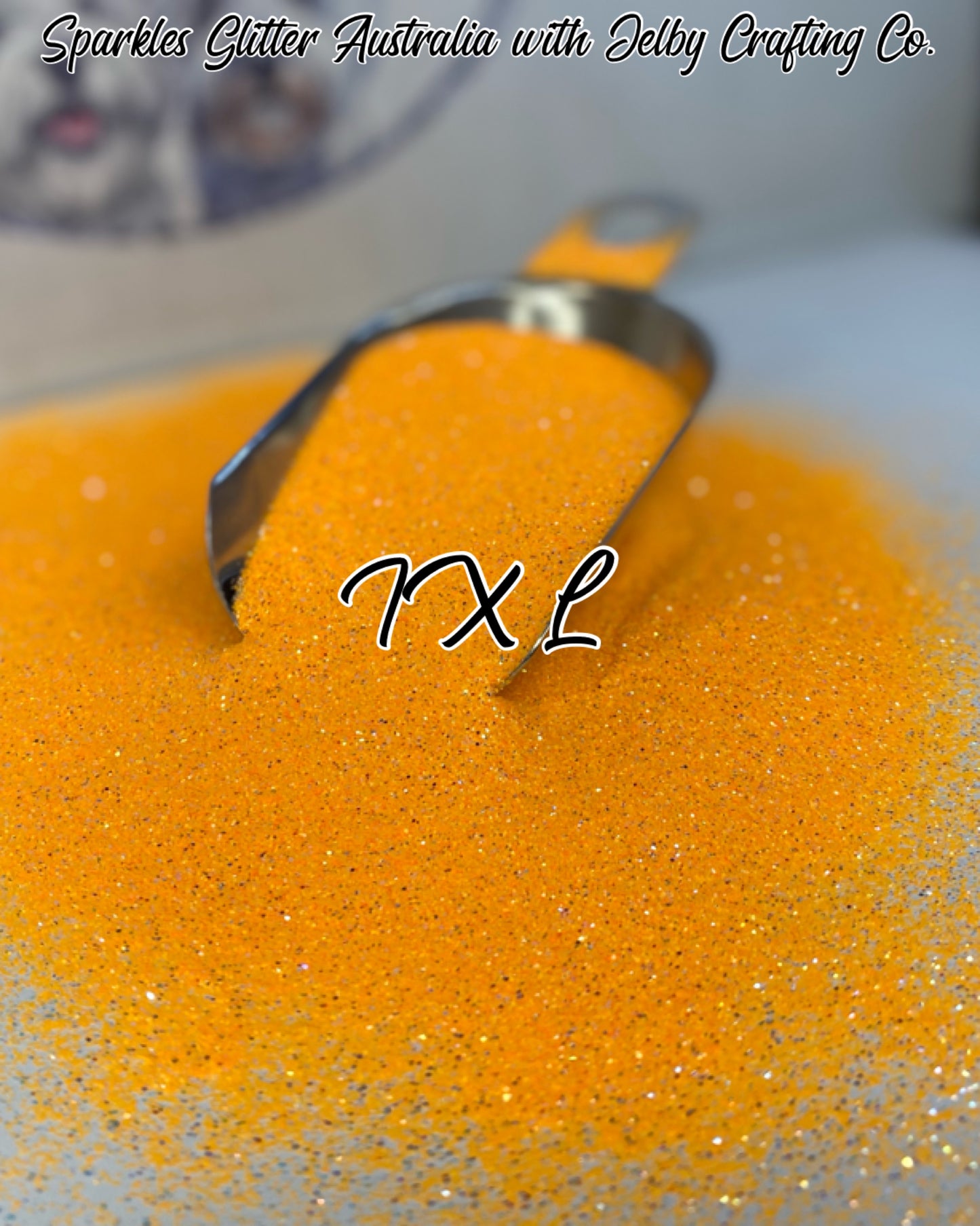 IXL | Orange Custom Mixed Fine Cut Glitter