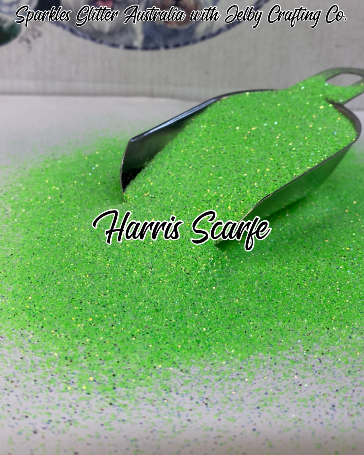 Harris Scarfe | Green Custom Mixed Fine Cut Glitter