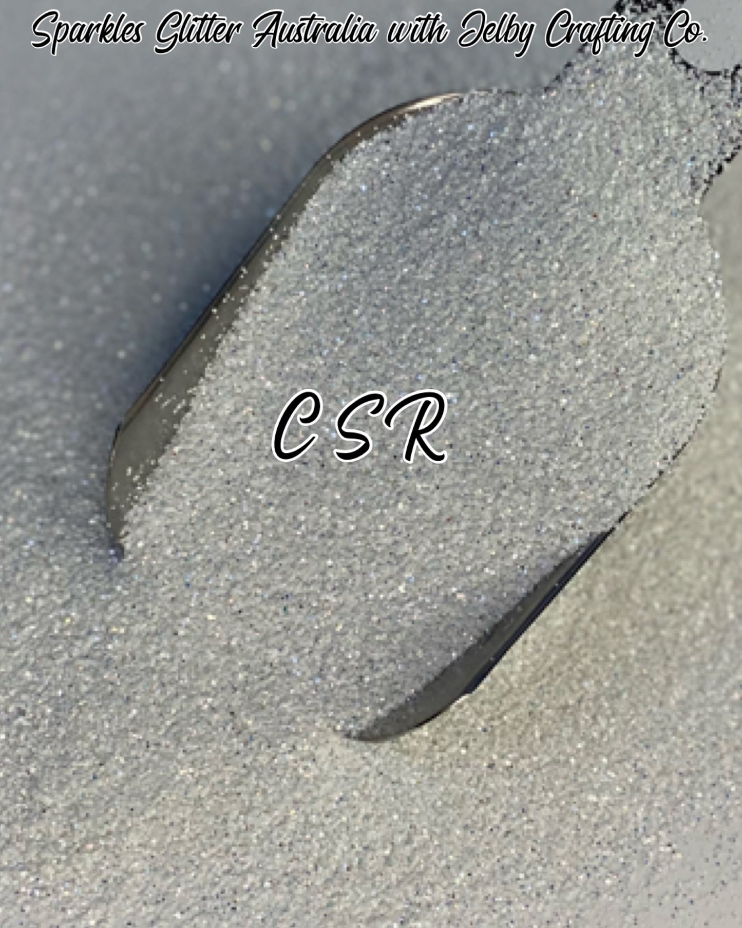 CSR | White Custom Mixed Fine Cut Glitter