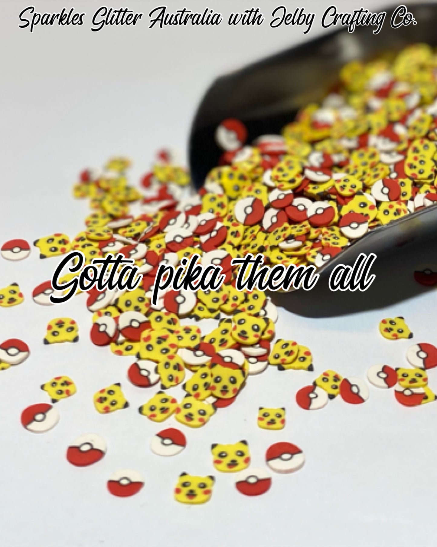Gotta Pika Them All | Polymer Clay Slices