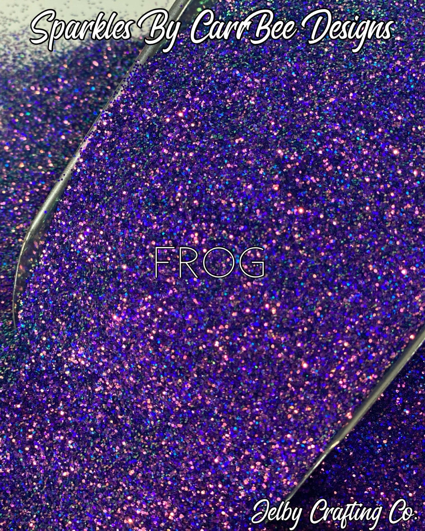Frog Glitter | Holographic Colour Shift Fine Cut Glitter .