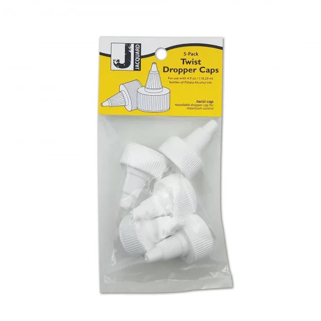 Pinata 4oz Alcohol Ink Twist Dropper Caps 5pk