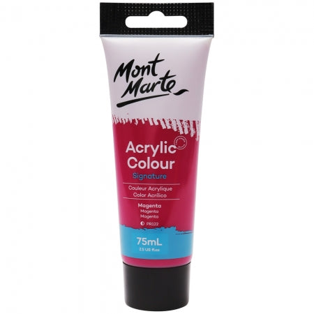 Mont Marte Acrylic Paint 75ml - Magenta