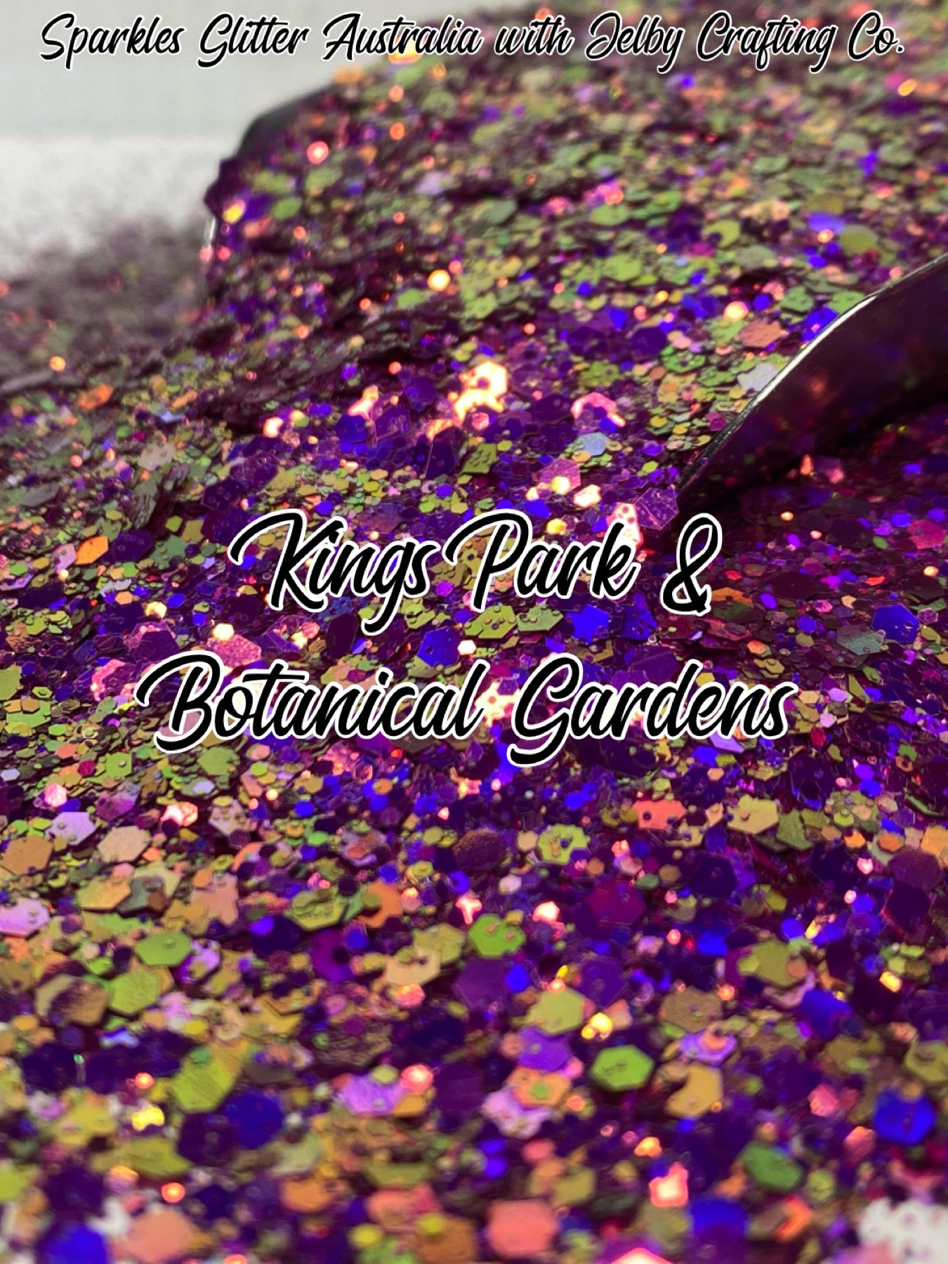 Kings Park & Botanic Gardens | Chunky Holographic Colour Shift Glitter