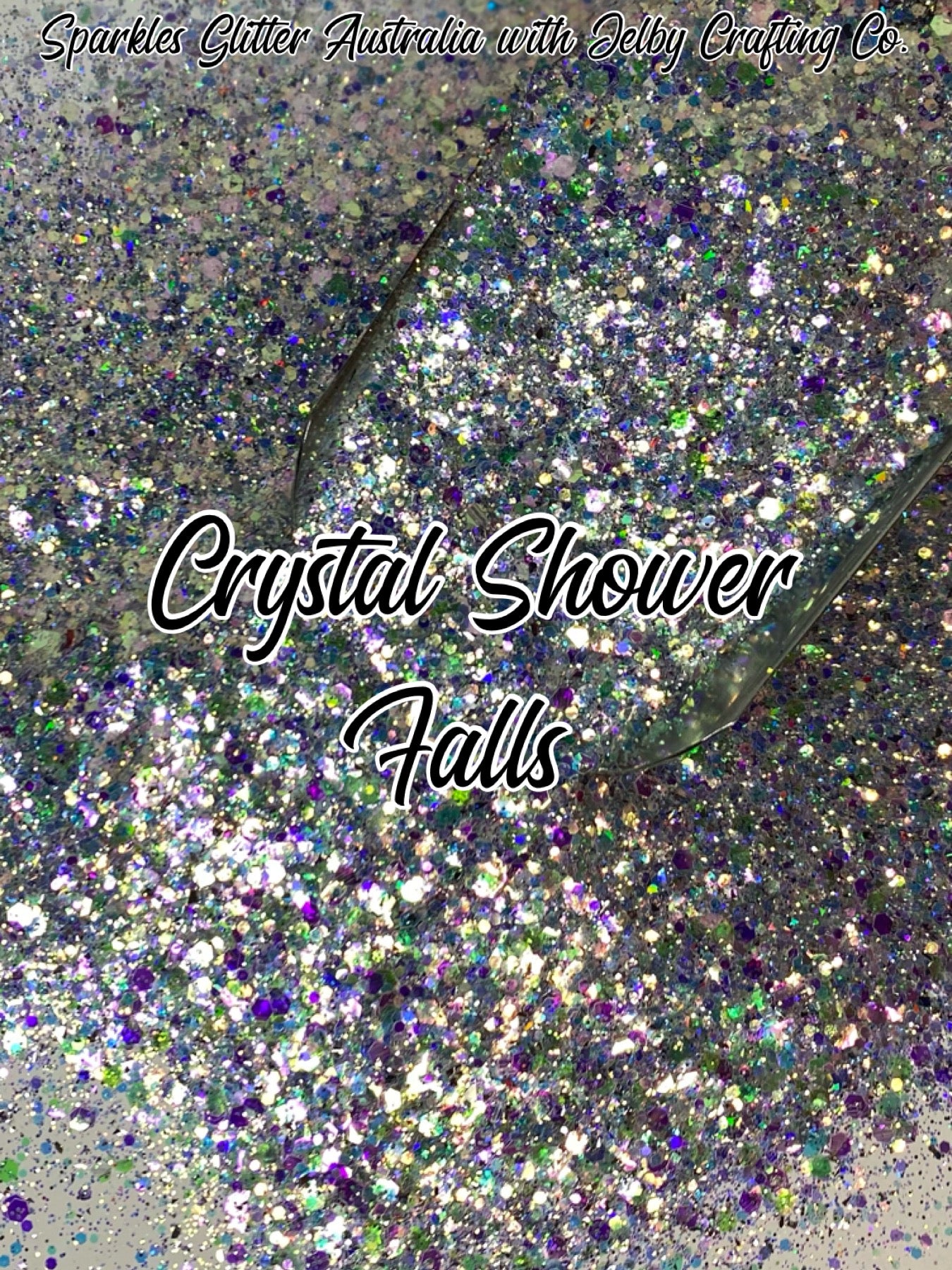 Crystal Shower Falls | Custom Mixed Chunky Glitter