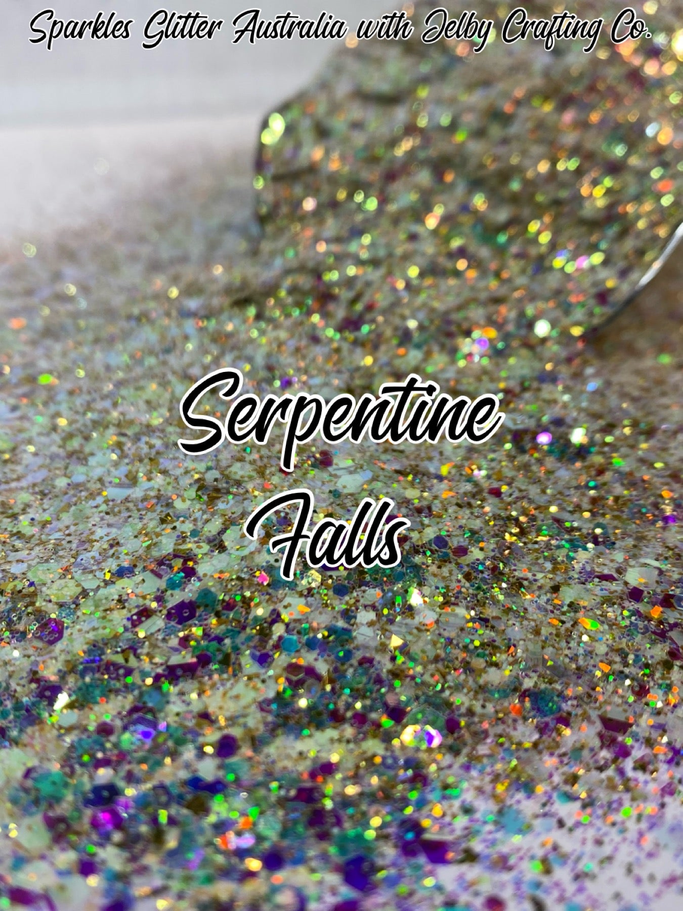 Serpentine Falls | Custom Mixed Chunky Glitter
