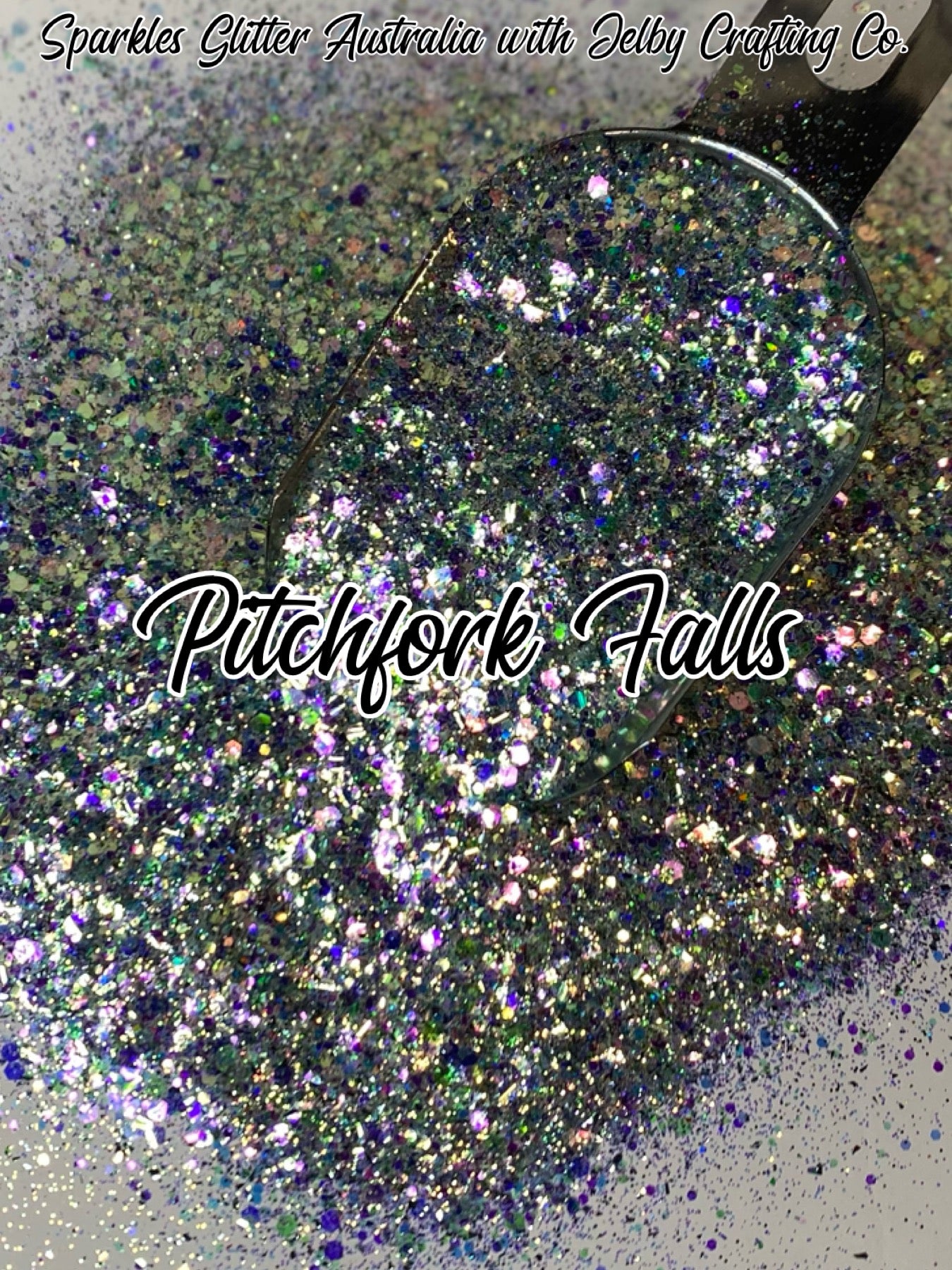 Pitchfork Falls | Custom Mixed Chunky Glitter