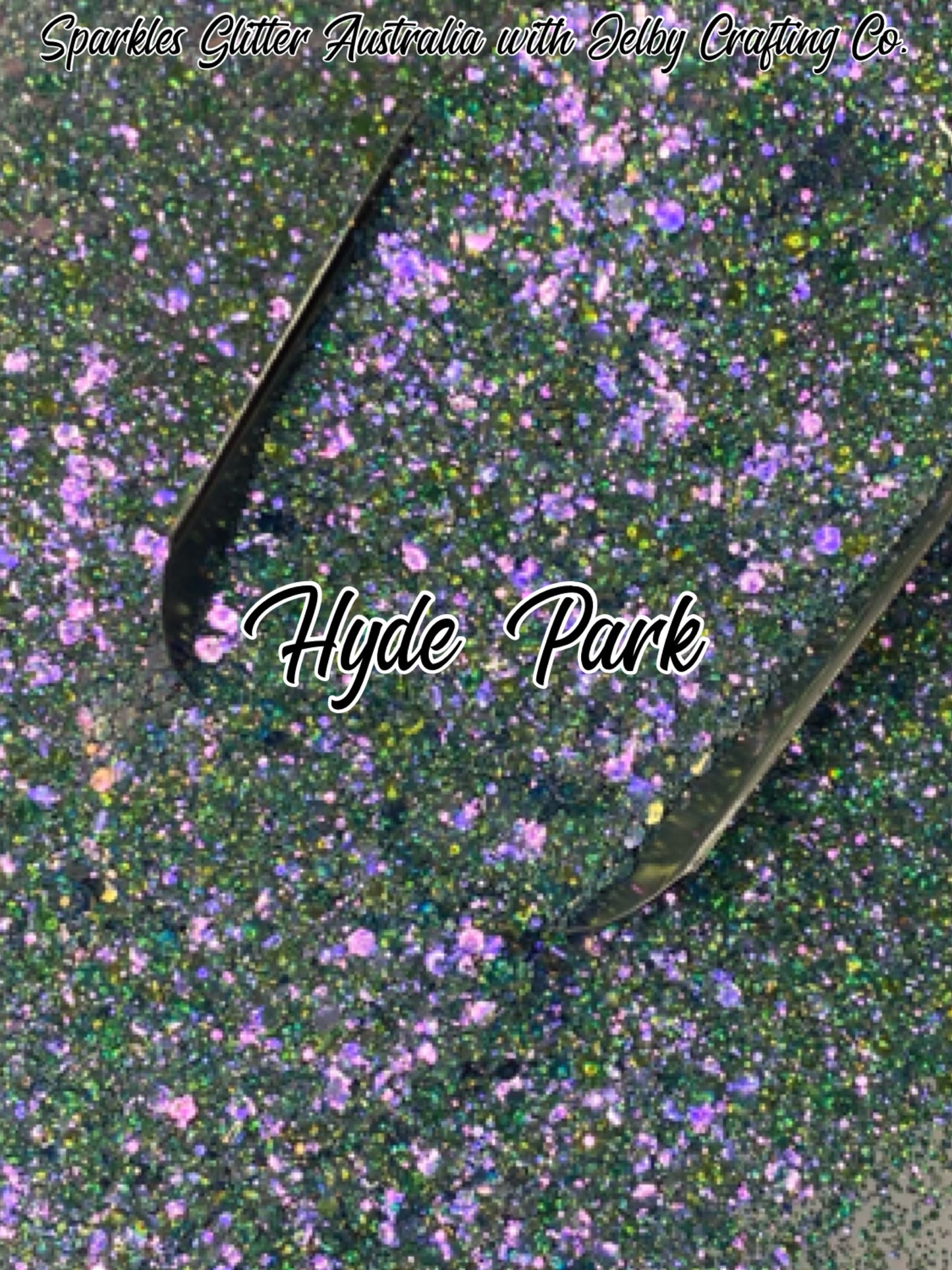 Hyde Park | Blue Chunky Holographic Opal Glitter