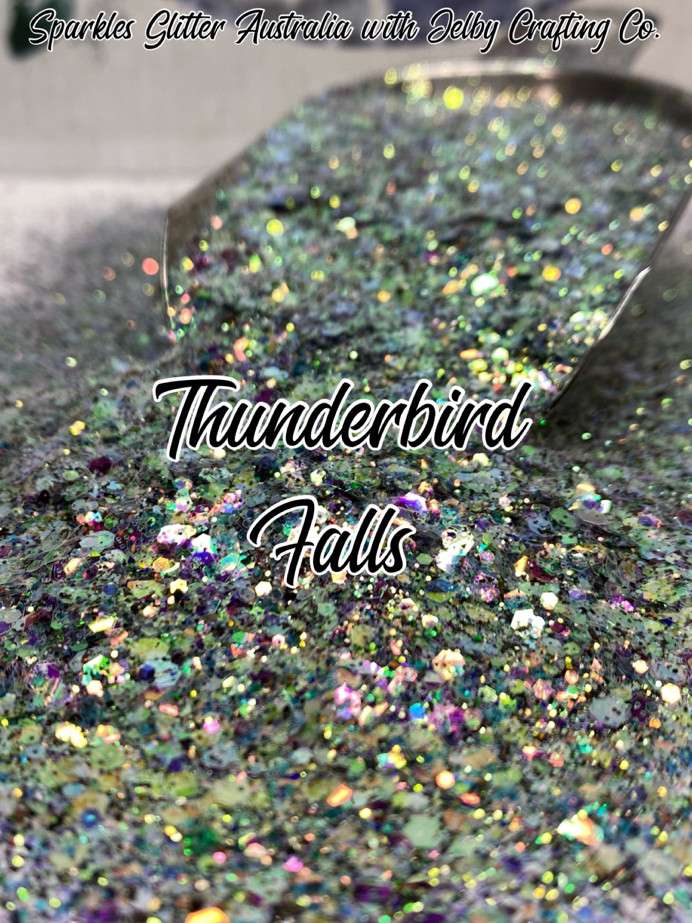 Thunderbird Falls | Custom Mixed Chunky Glitter