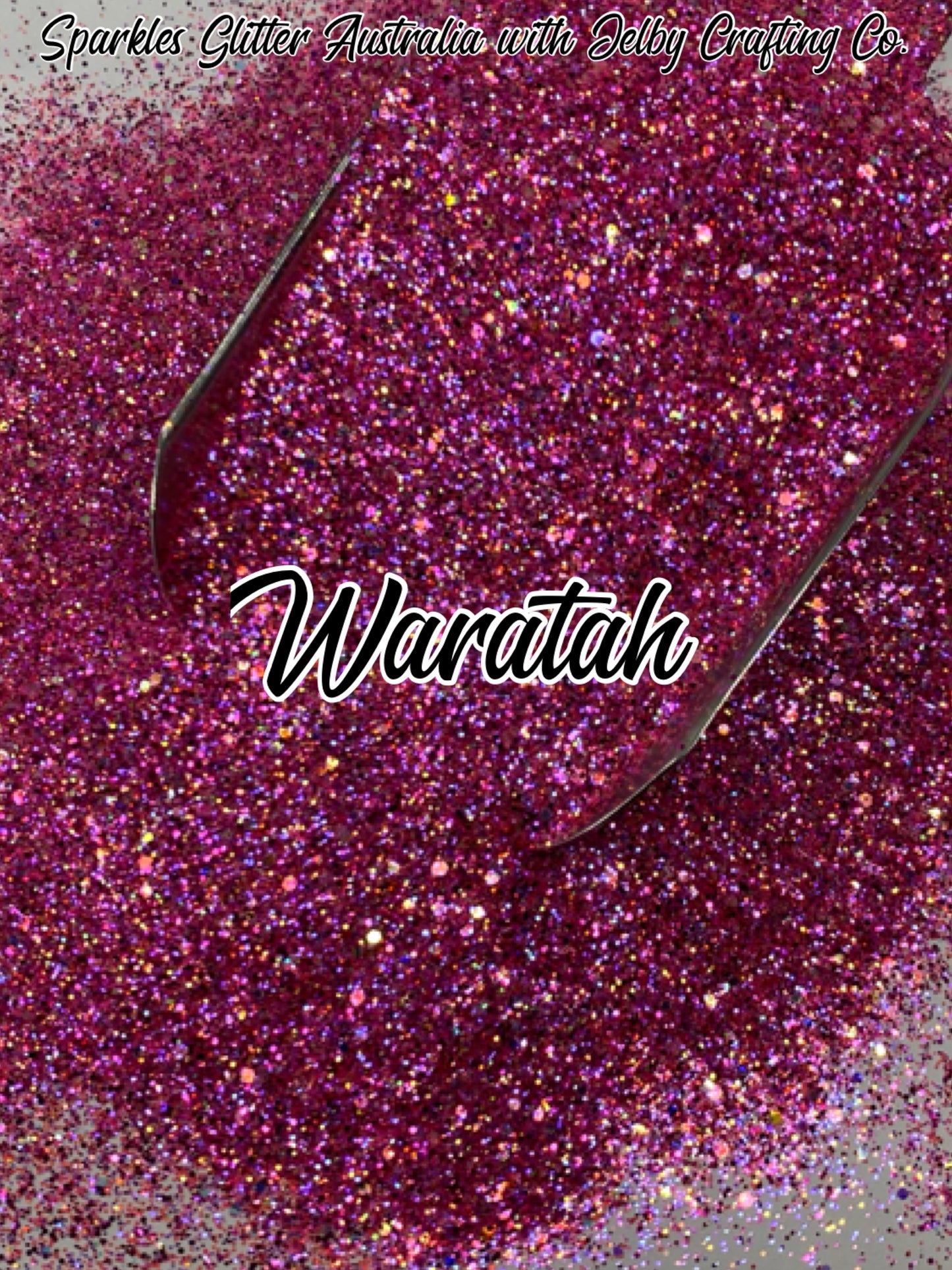 Waratah | Custom Mixed Pink Fine Cut Glitter