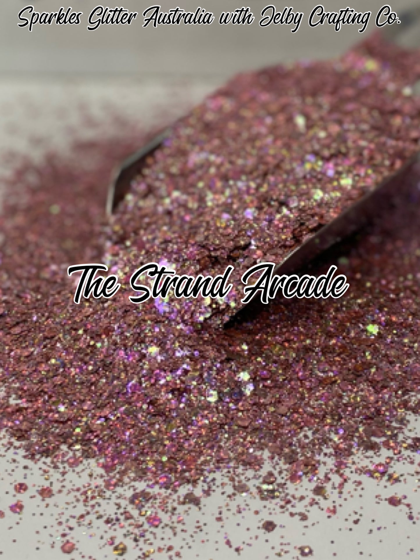 The Strand Arcade | Pink Purple Chunky Holographic Opal Glitter