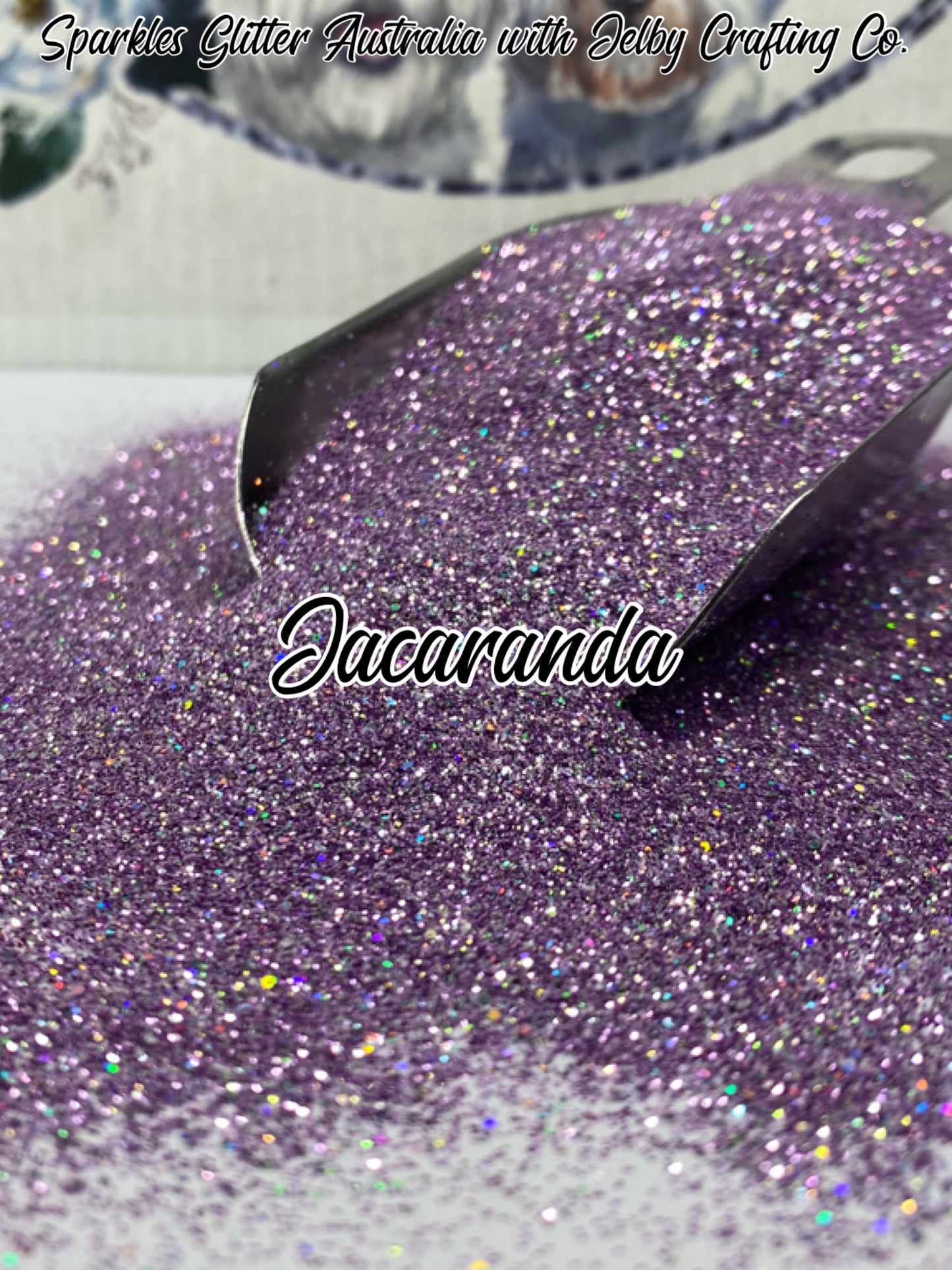 Jacaranda | Custom Mixed Purple Fine Cut Glitter