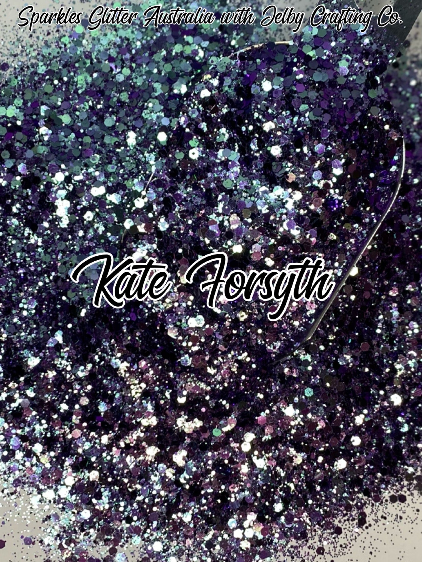 Kate Forsyth | Chunky Purple Holographic Colour Shift Glitter