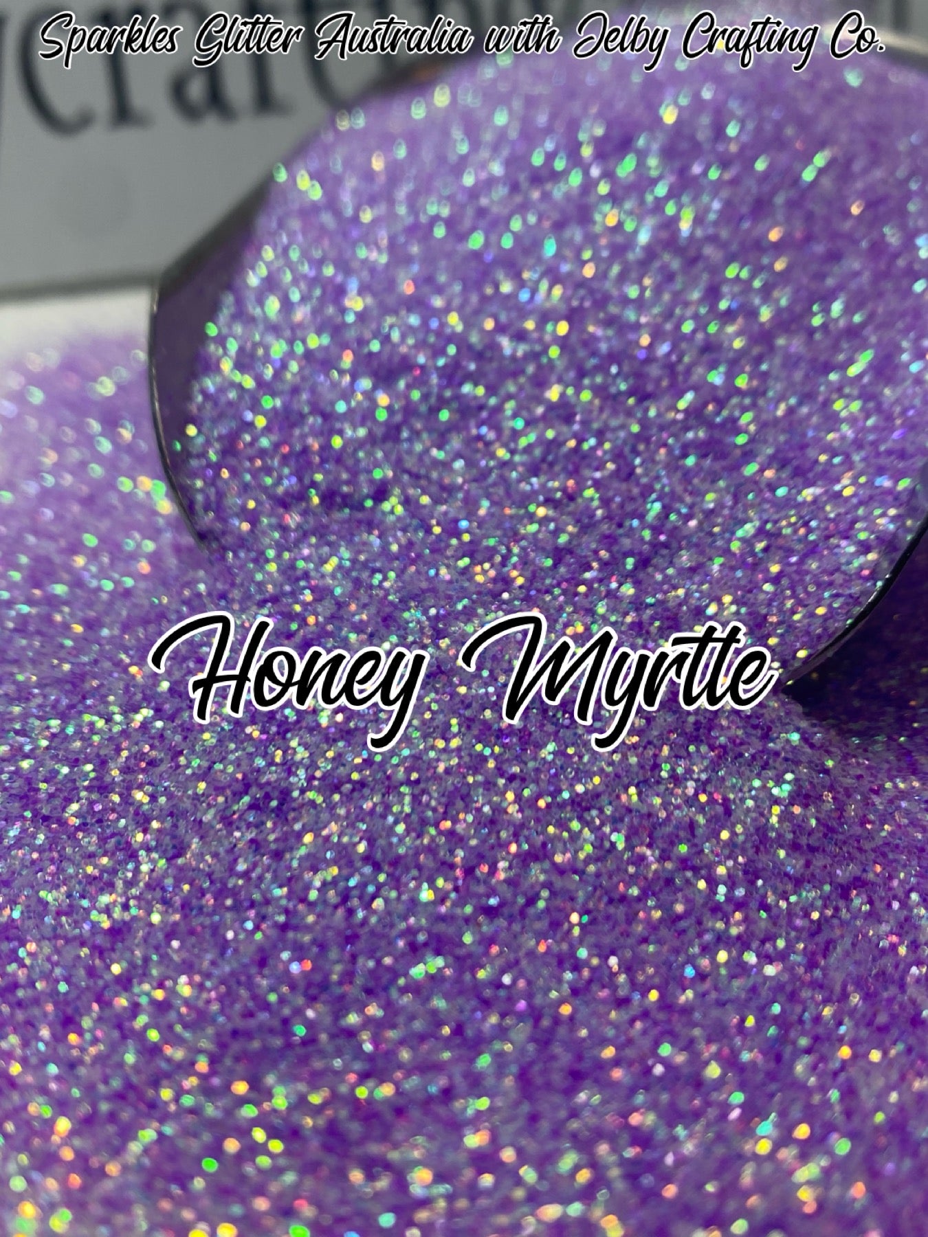 Honey Myrtle | Purple Pastel Fine Cut Glitter