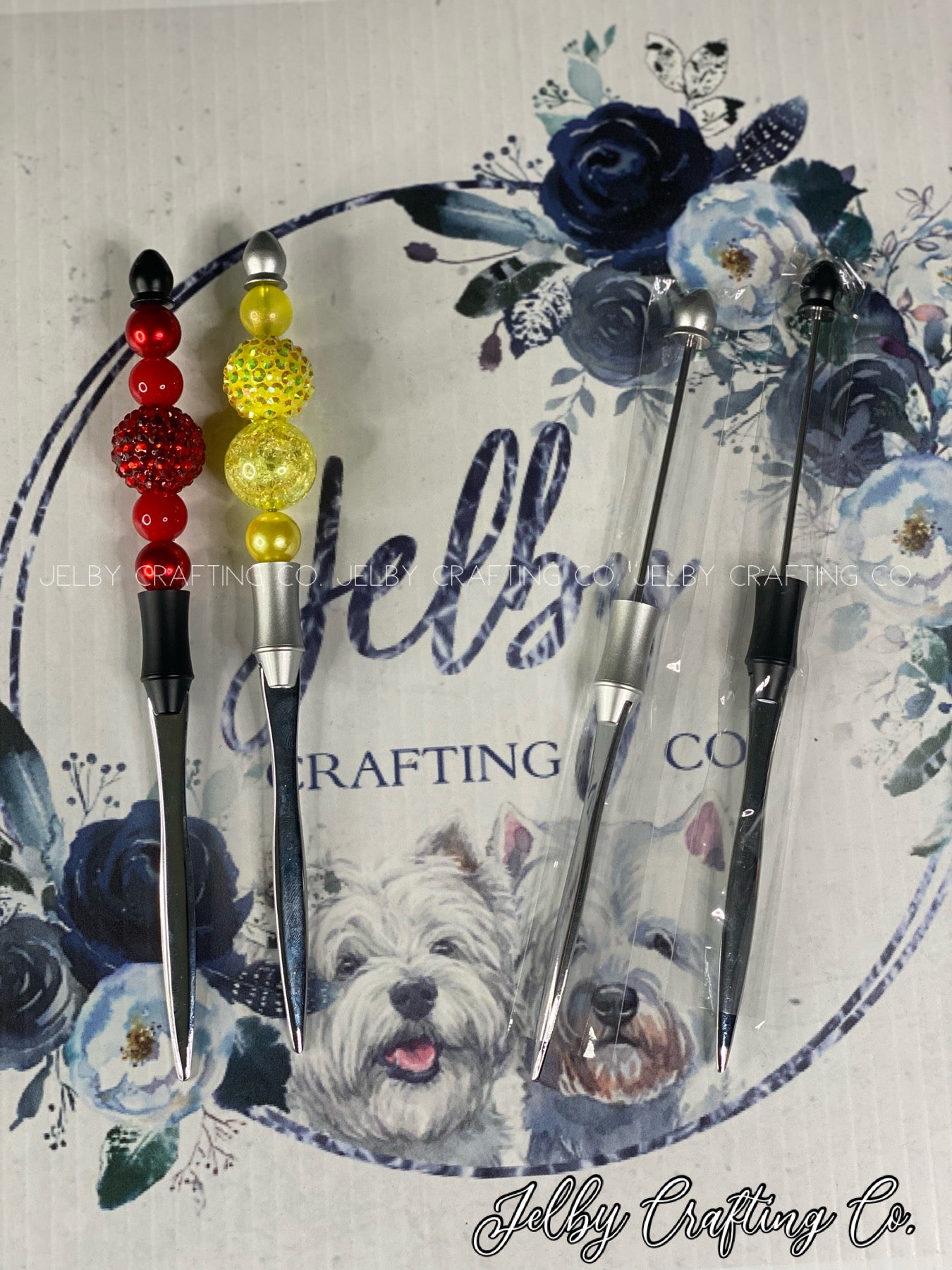 Beadable letter opener