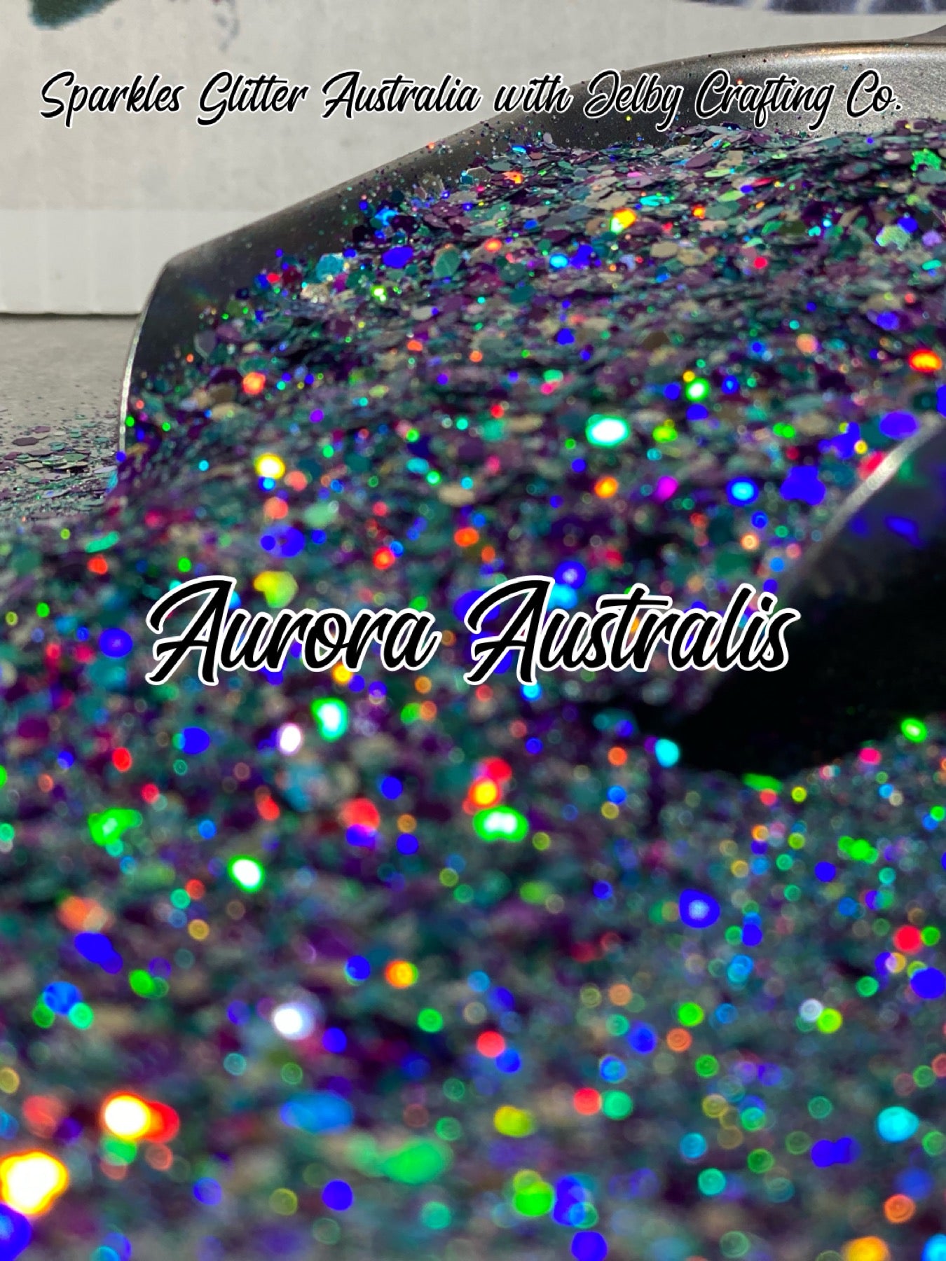 Aurora Australis | Custom Mixed Holographic Glitter