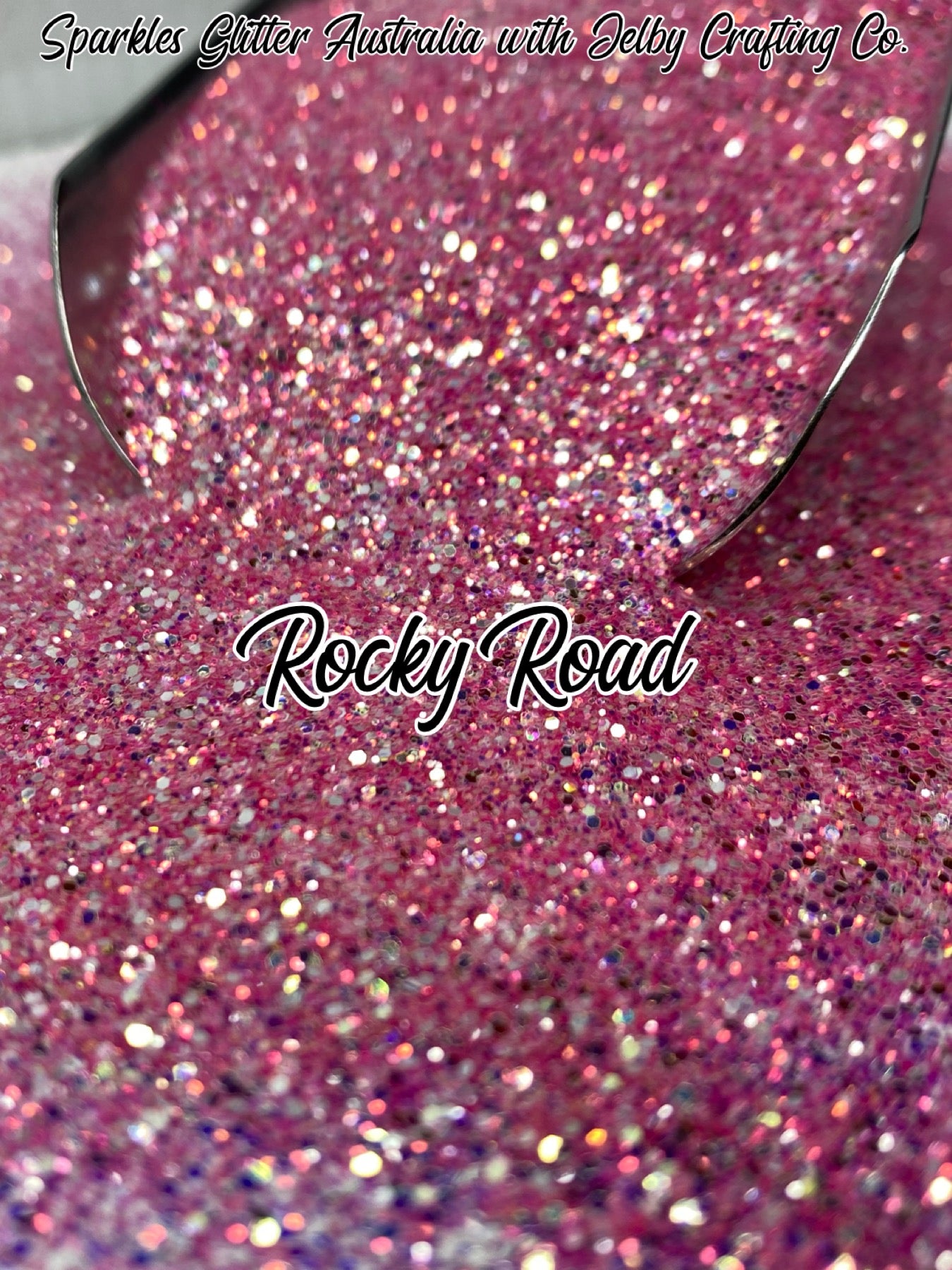 Rocky Road | Custom Mixed Pink Small Chunky Glitter