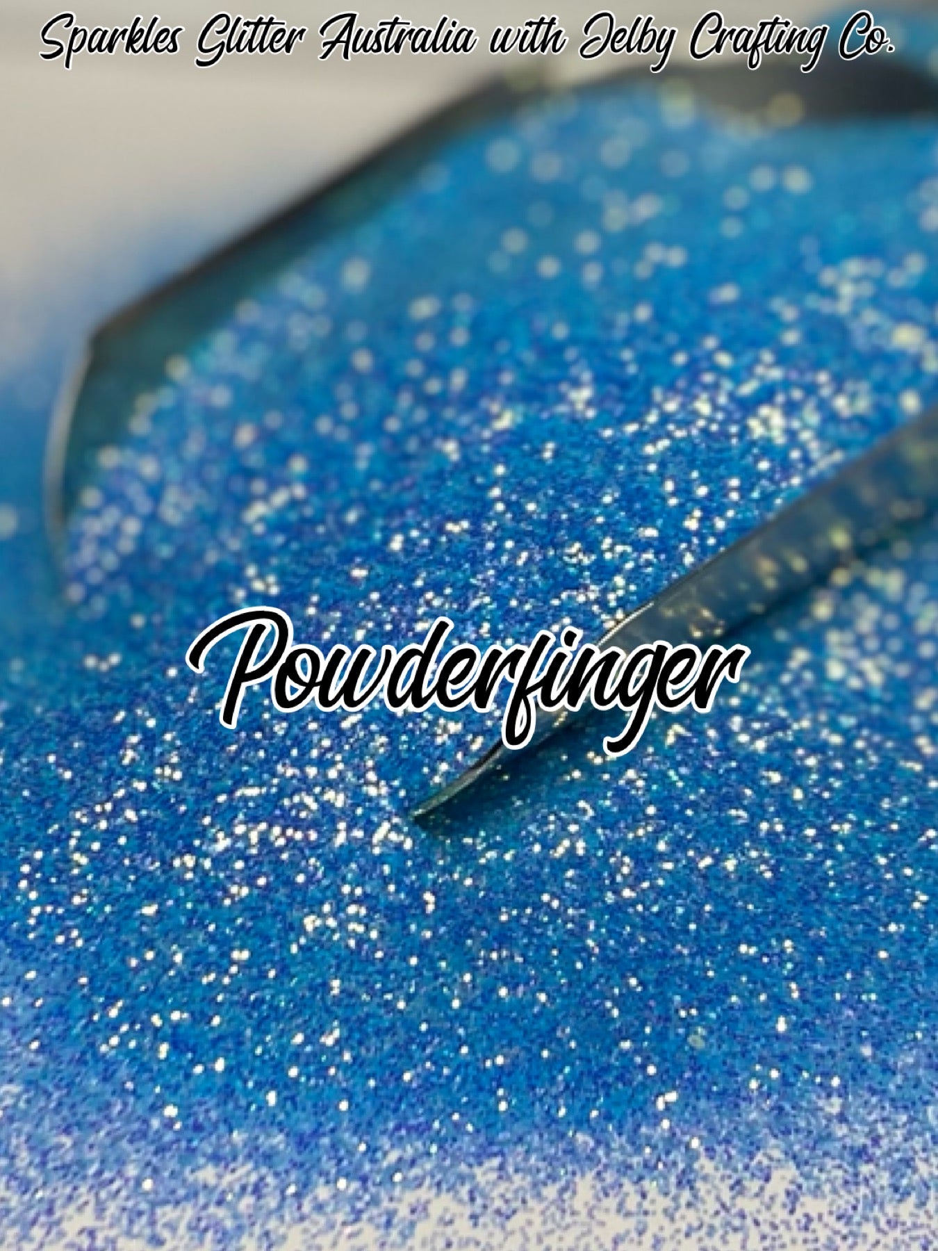 Powderfinger| Blue Iridescent Fine Cut Glitter