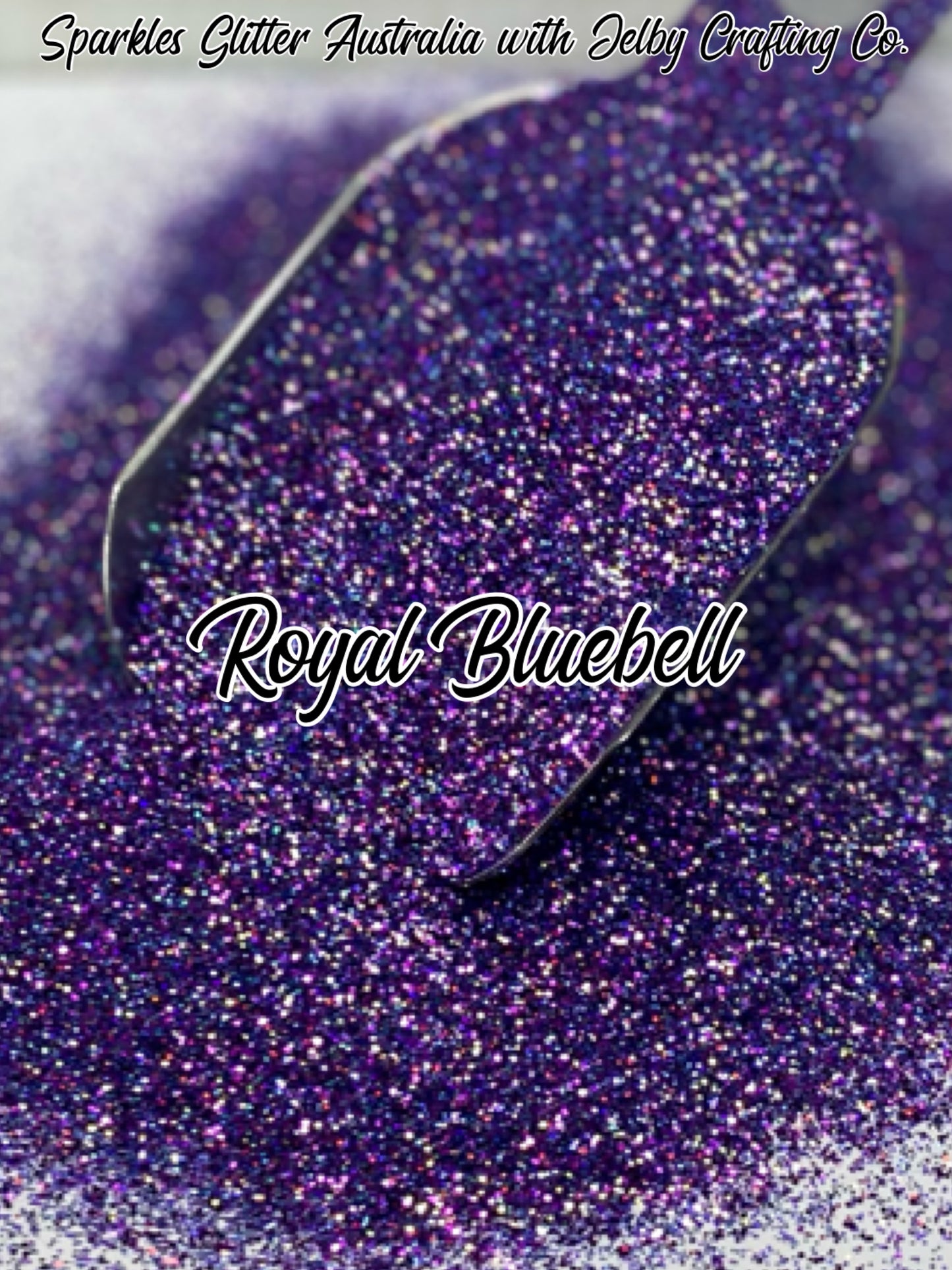 Royal Bluebell | Custom Mixed Blue Purple Fine Cut Glitter