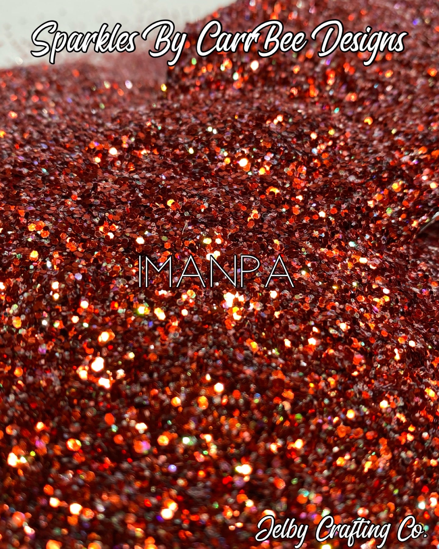 Imanpa | Custom Mixed Small Chunky Red Glitter