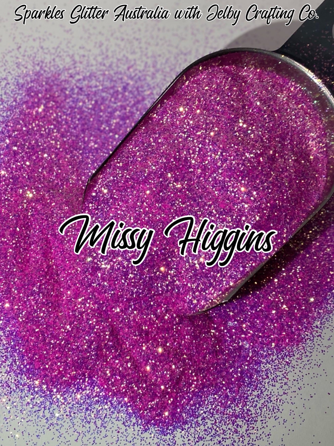 Missy Higgins | Pink Iridescent Fine Cut Glitter