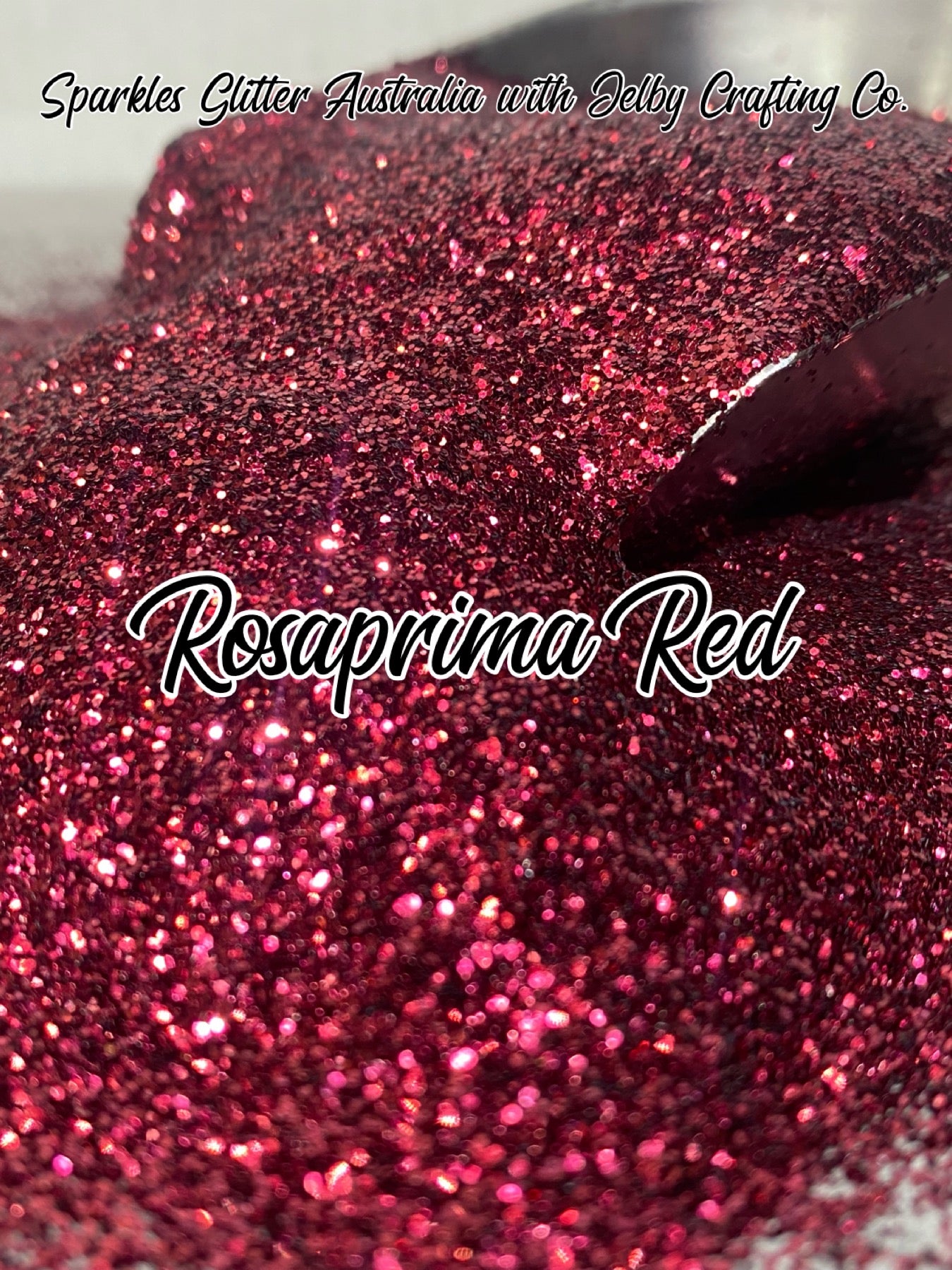 Rosaprima Red | Fine Cut Metallic Glitter