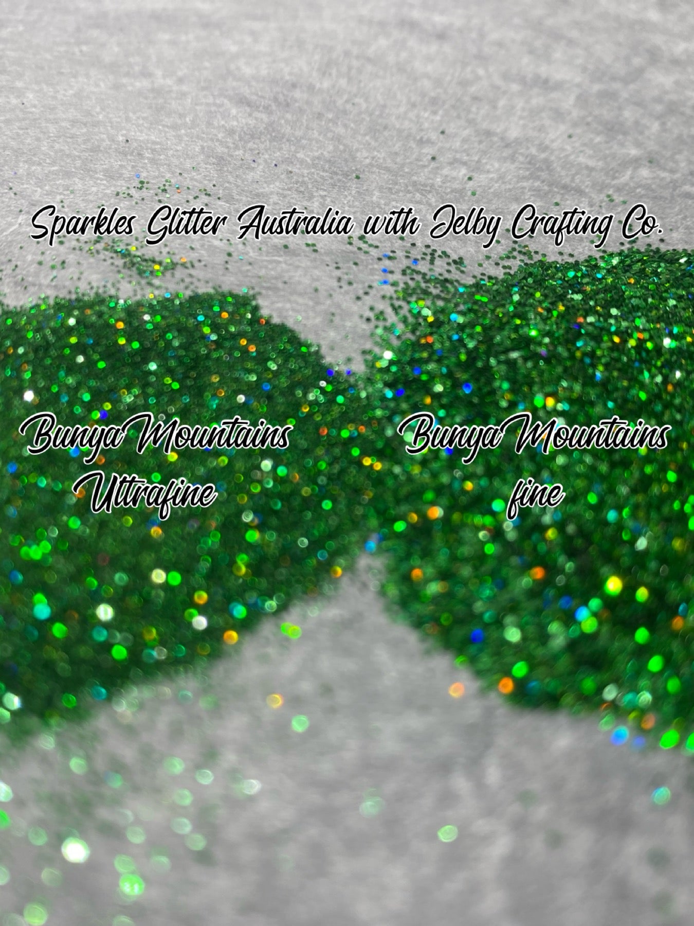 Bunya mountain | Ultrafine Green Holographic Glitter