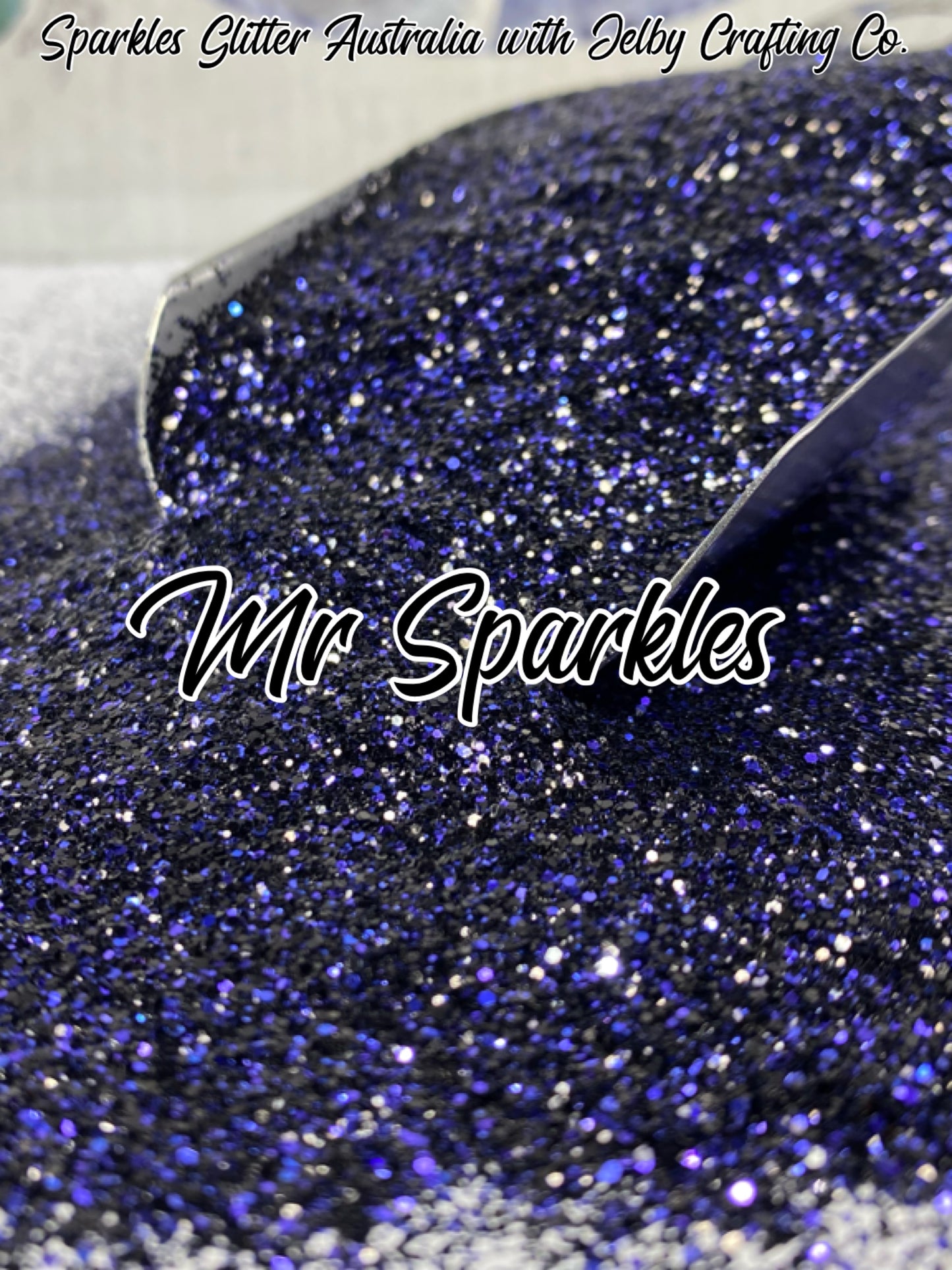 Mr Sparkles | Custom Mixed Black Purple