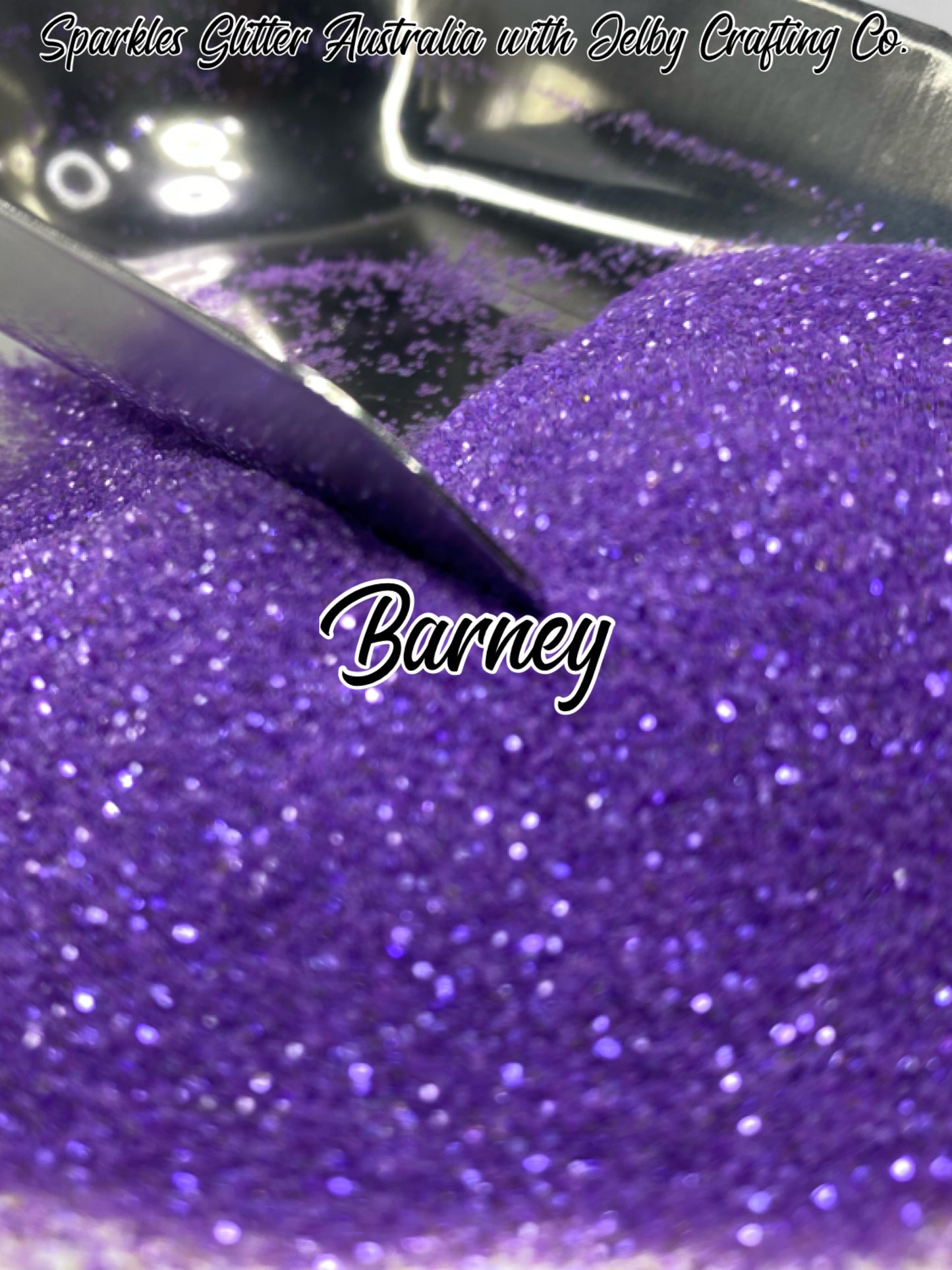 Barney | Purple Transparent Fine Cut Glitter