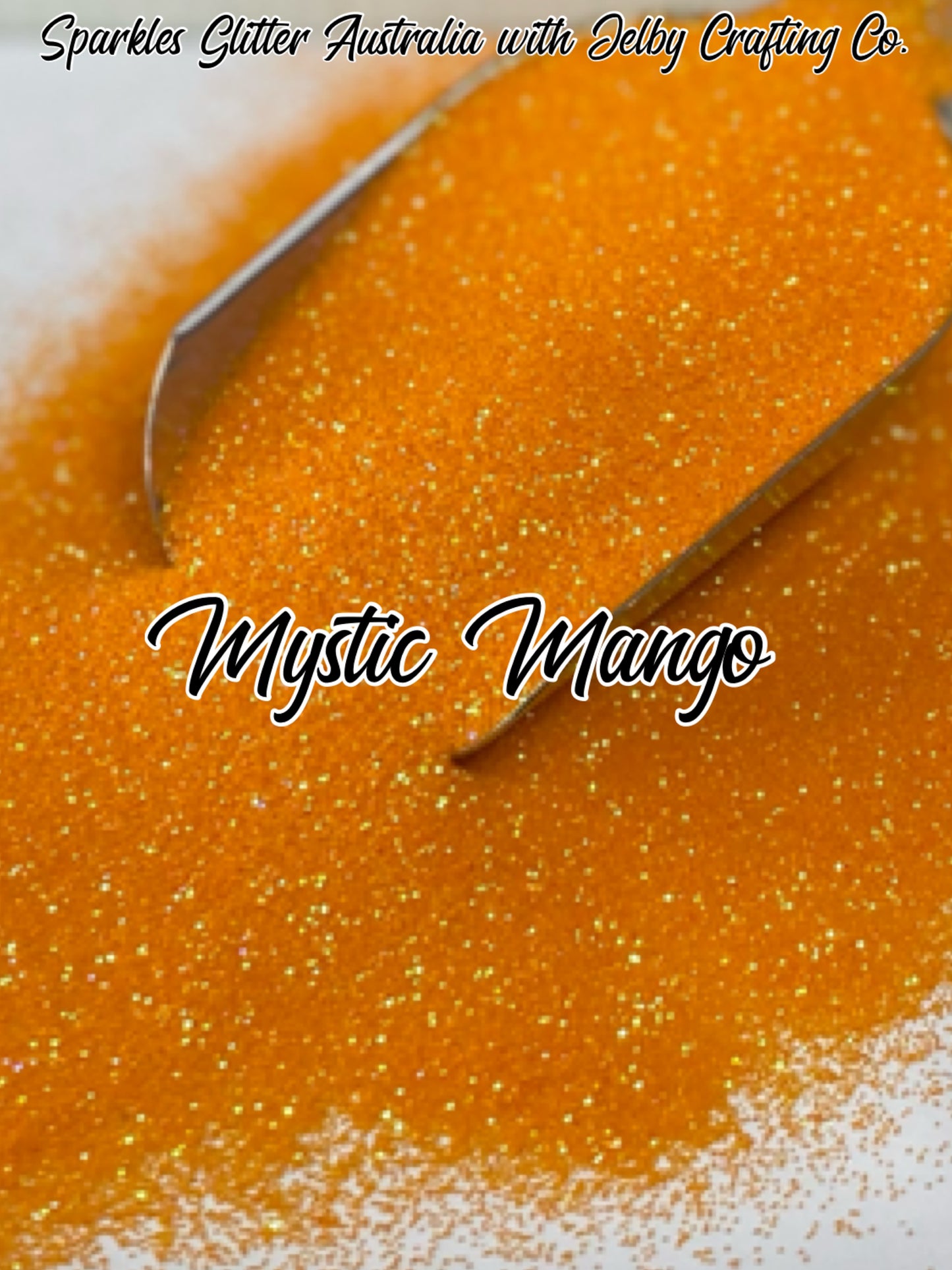 Mystic Mango | Orange Iridescent Fine Cut Glitter