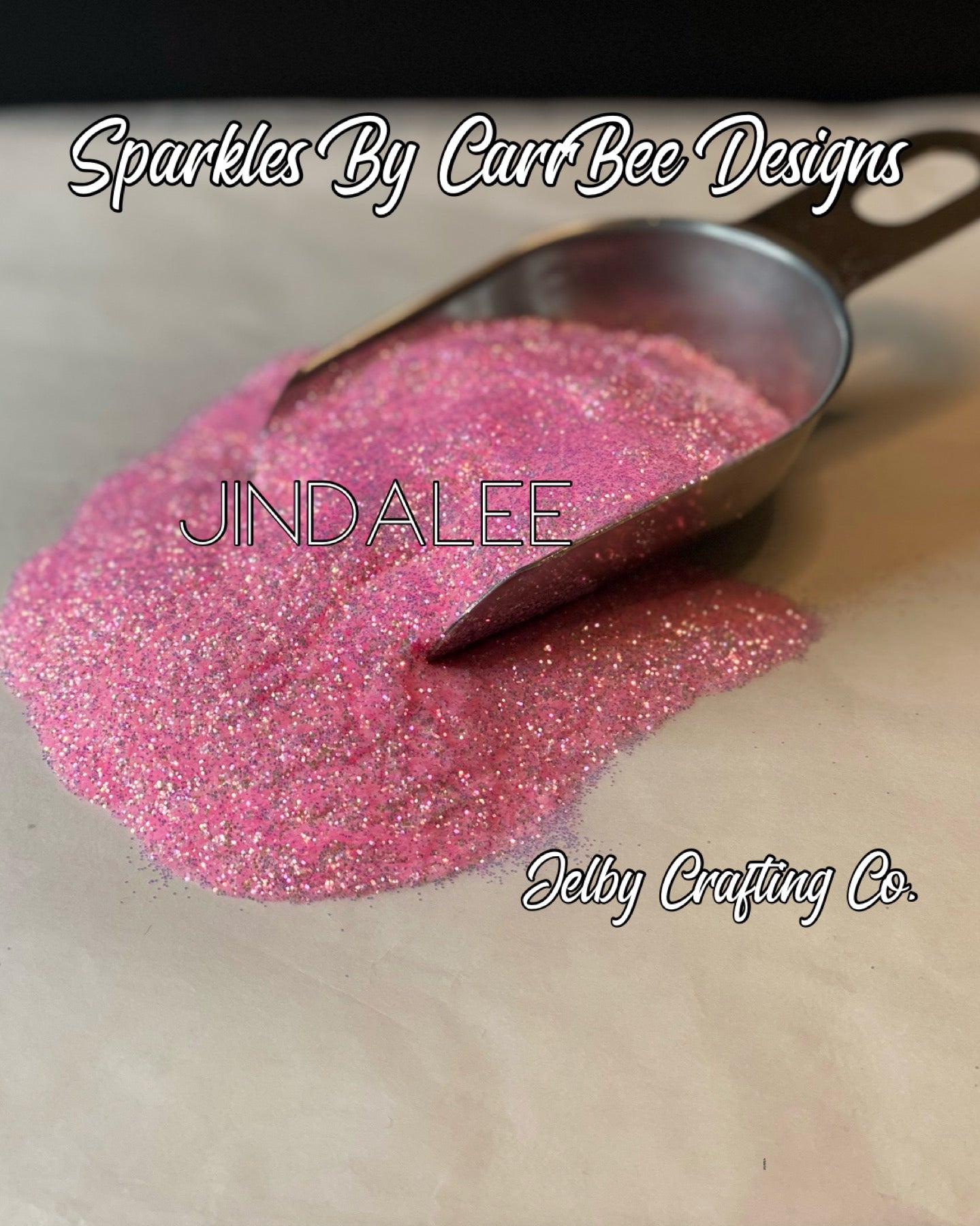 Jindalee | Pink Fine Cut Iridescent Glitter