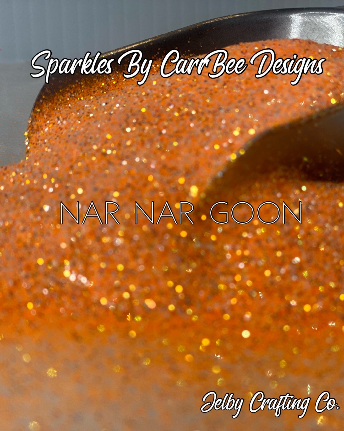 Nar Nar Goon | Orange Fine Cut Glitter