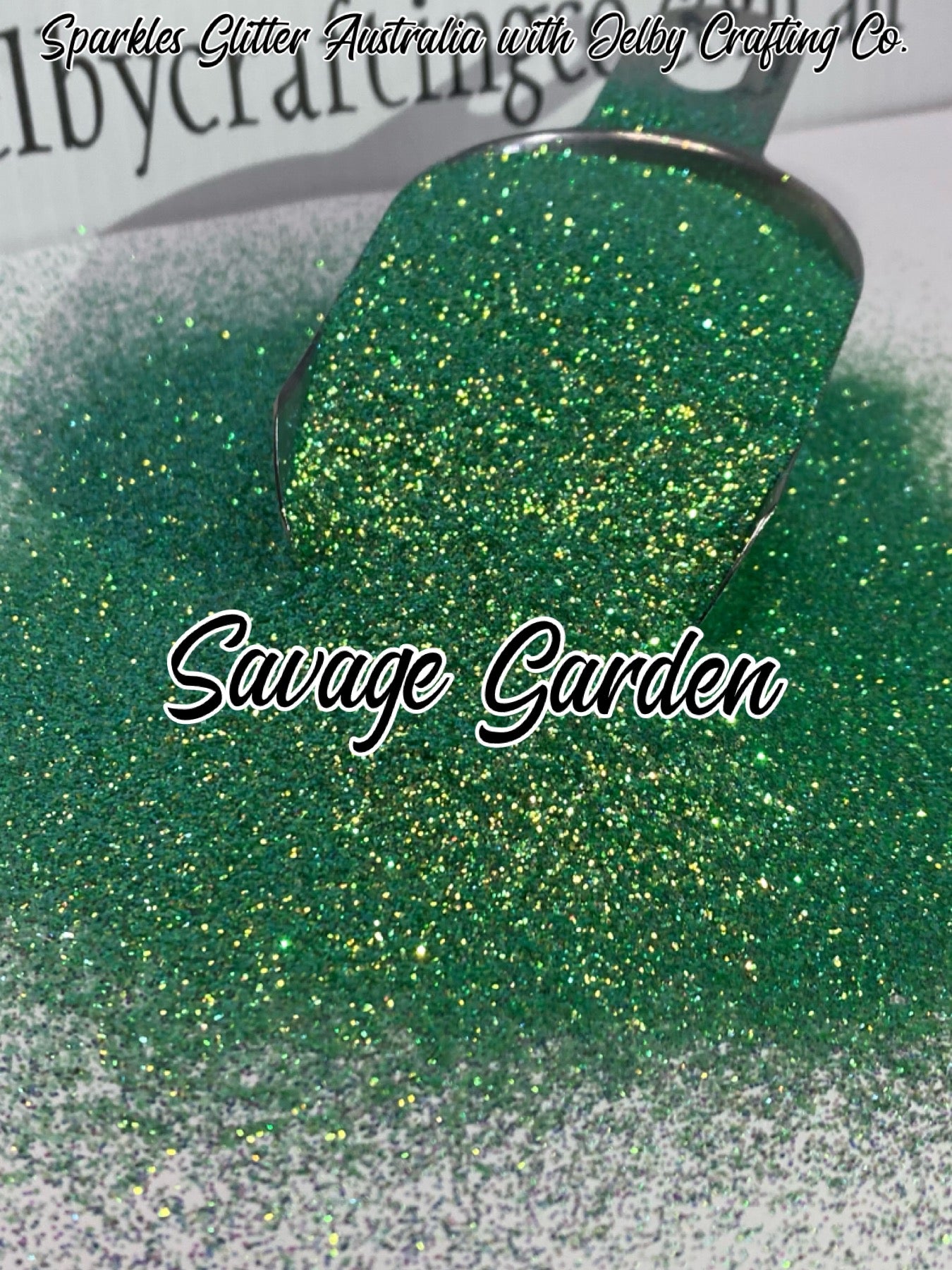 Savage Garden | Green Fine Cut Iridescent Glitter